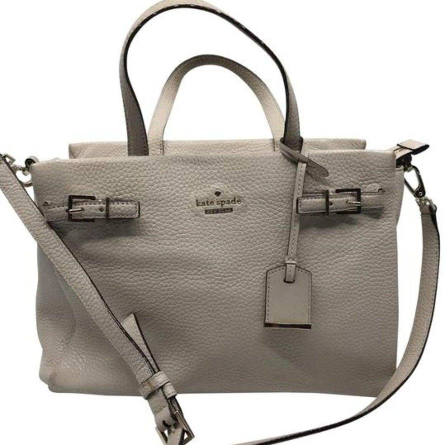 Kate Spade Tan Grain Leather Shoulder Bag