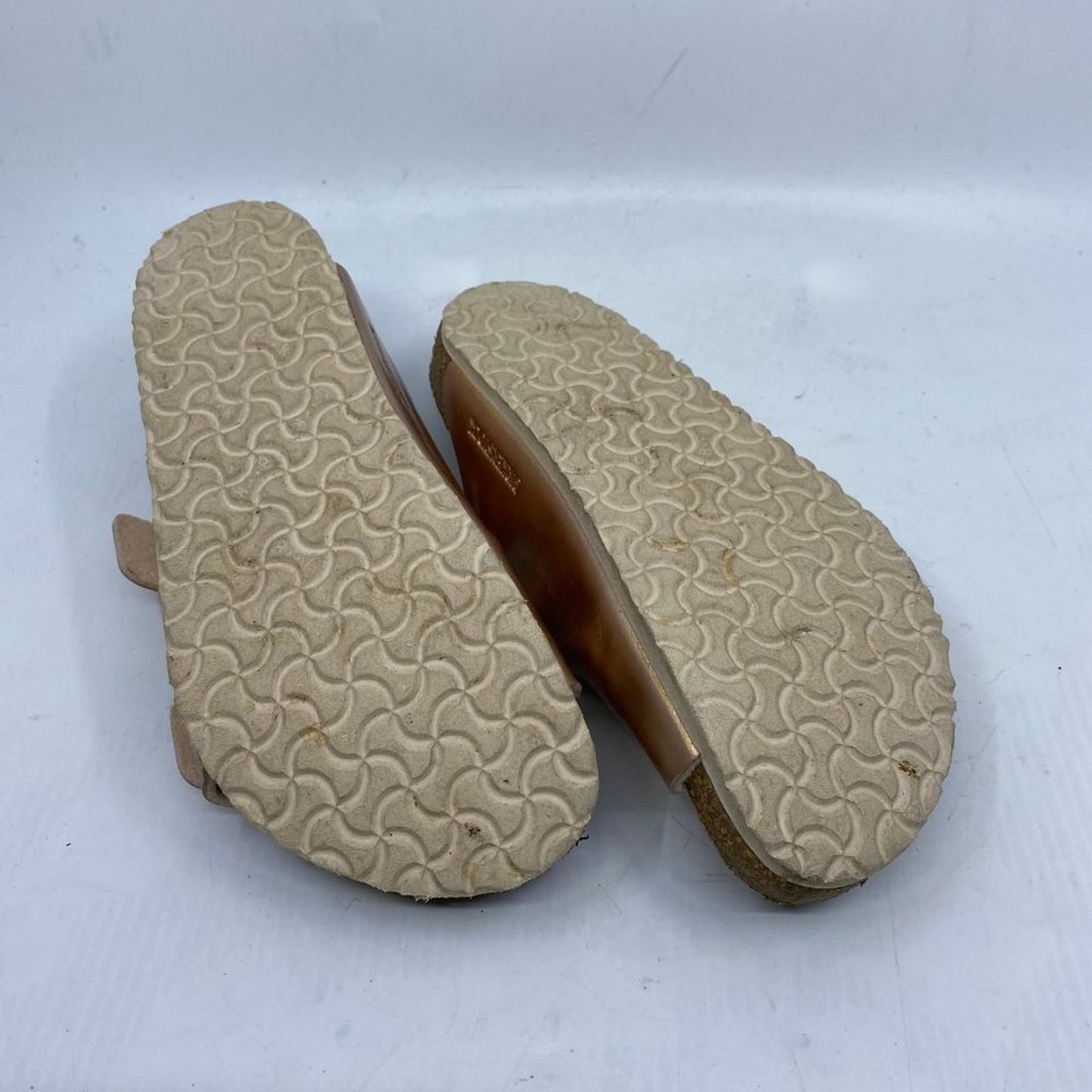 Unisex Birkenstock Alpro Gold Sandals Size: 4