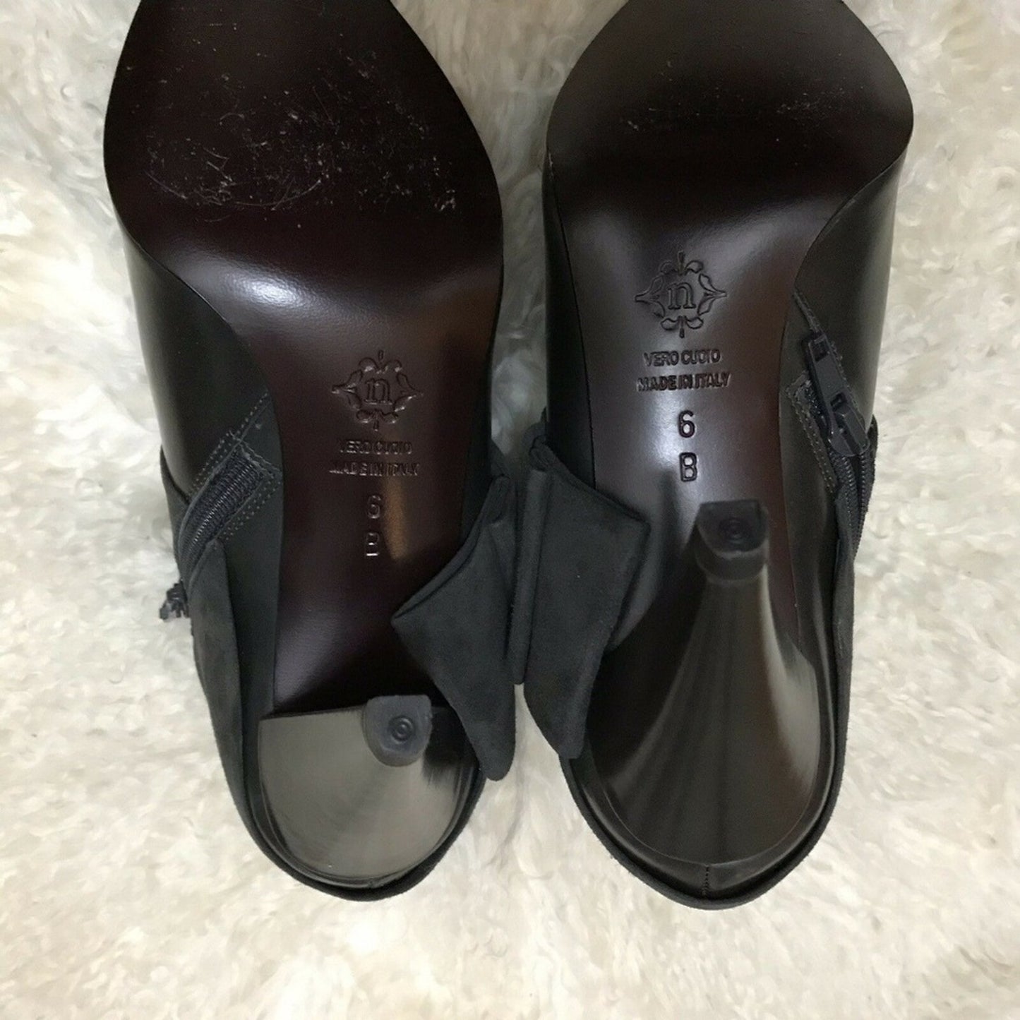 NANETTE LEPORE Black leather Booties Size 6