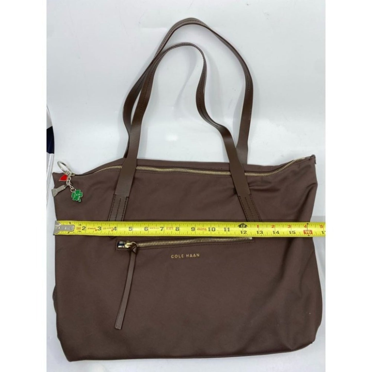 Cole Haan Women's Brown Nylon Shoulder Bag