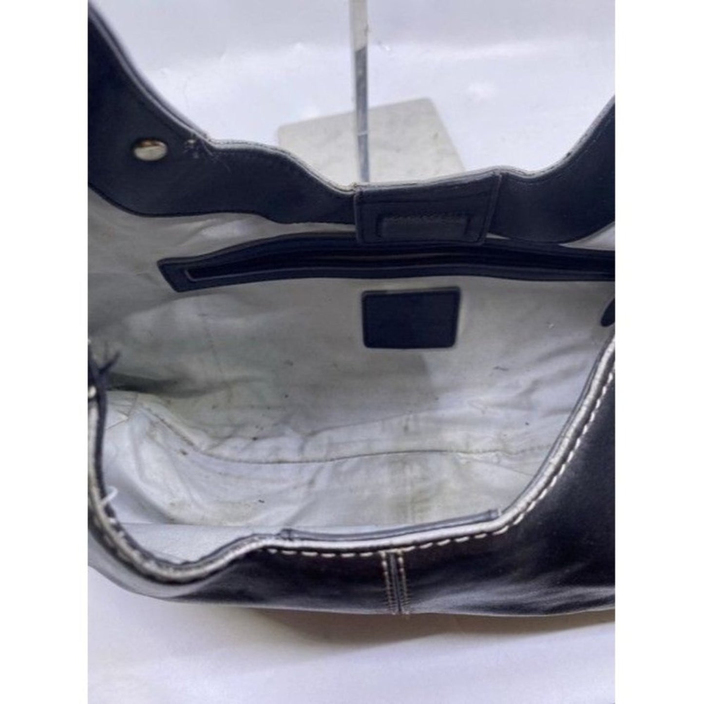 Cole Haan Medium Black Leather Shoulder Bag