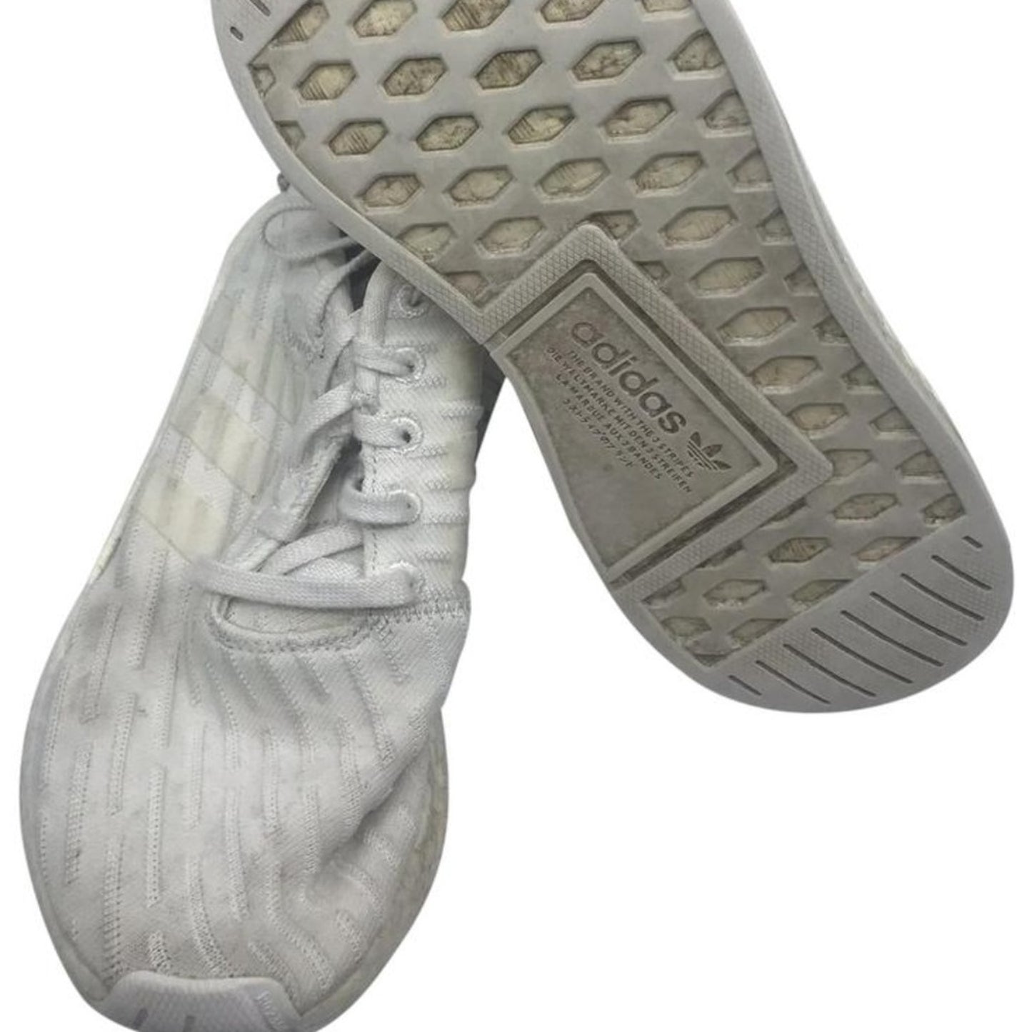 Adidas Boost White Sneakers Size 7