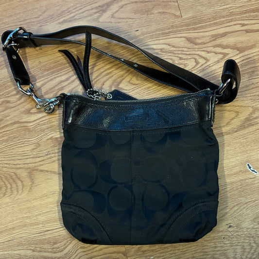 Coach Black Signature Crossbody Bag