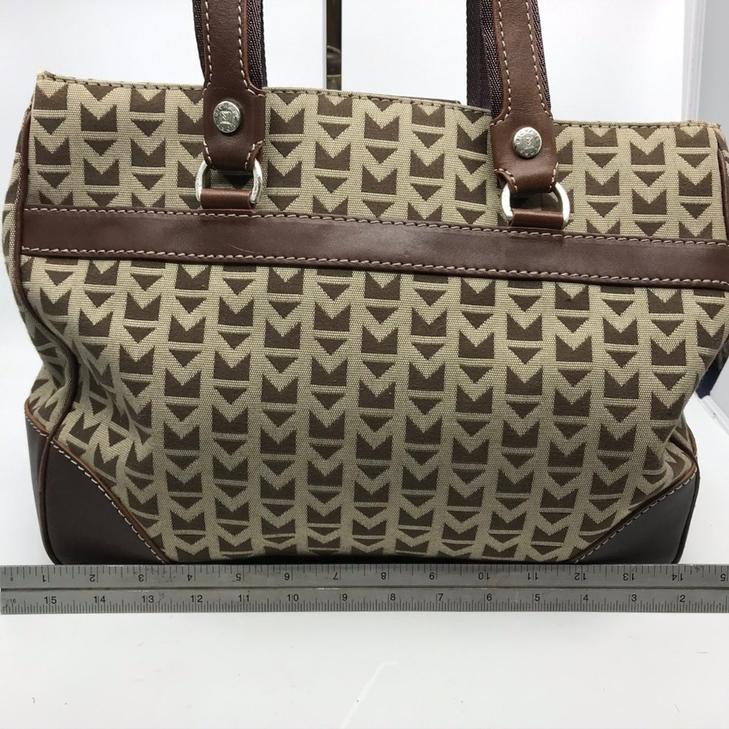 Michael Kors Large Jacquard Fabric Tote Bag