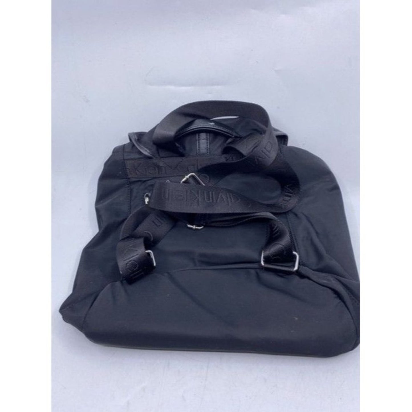 Calvin Klein Black Nylon Backpack