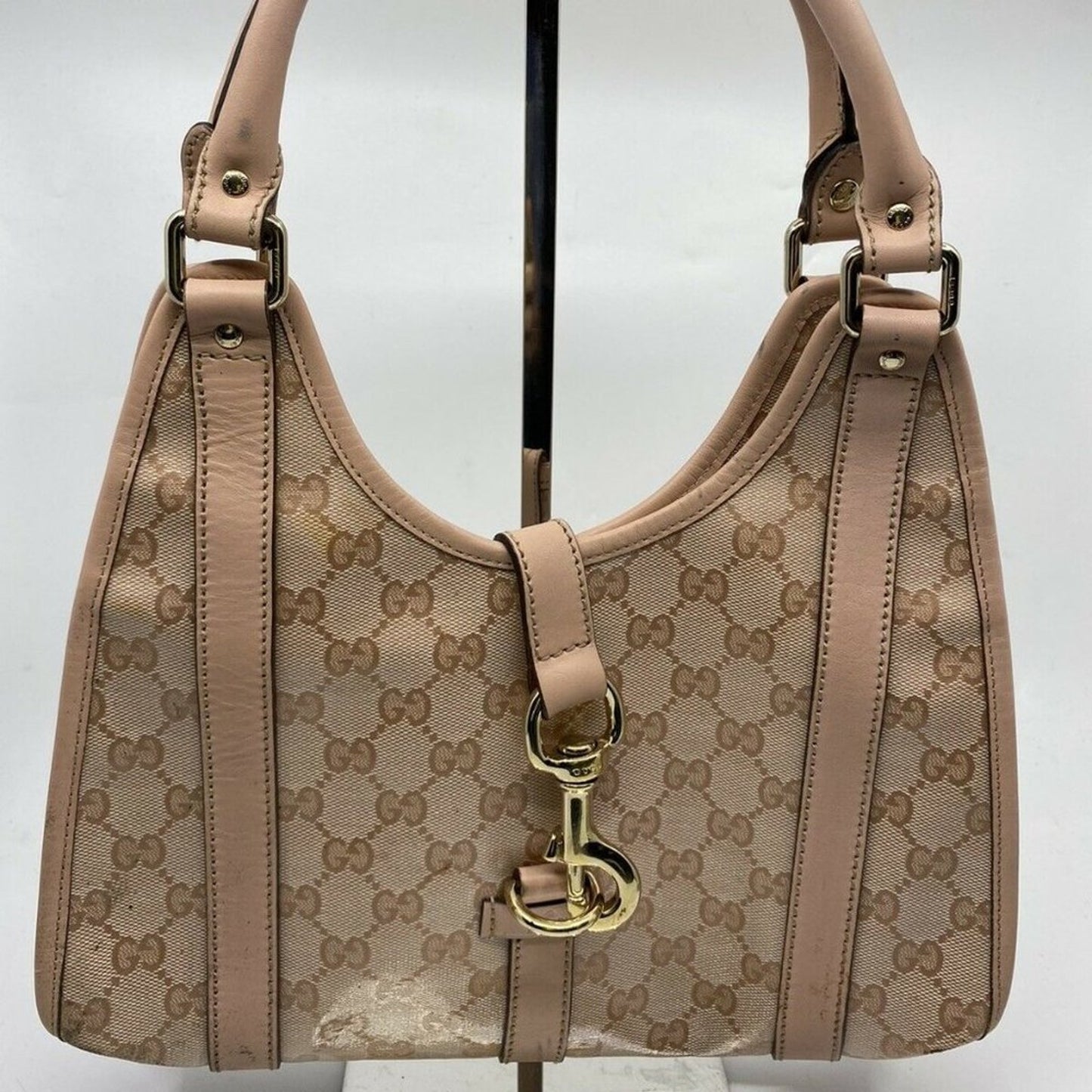 GUCCI Pink Jackie O hobo bag Msrp $ 1,800