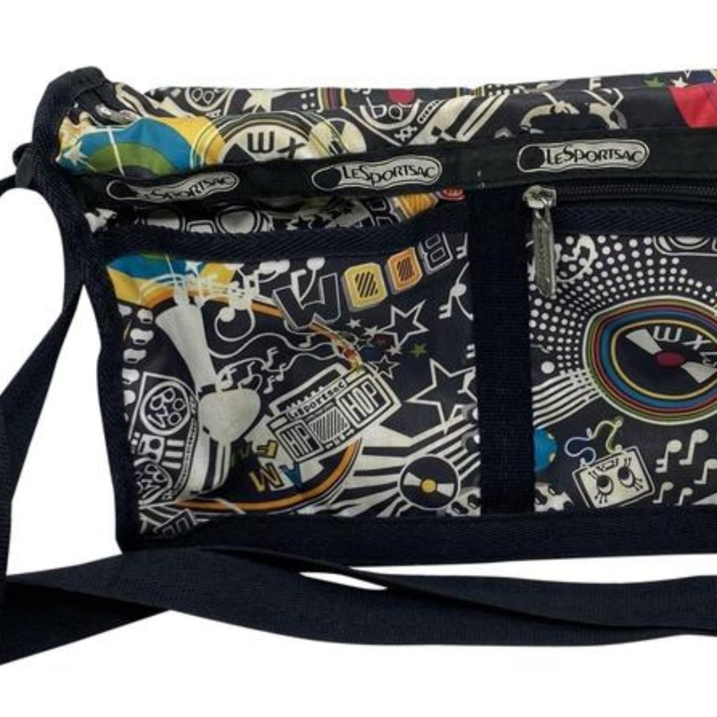 Le Sportsec Multicolor Nylon Crossbody Bag