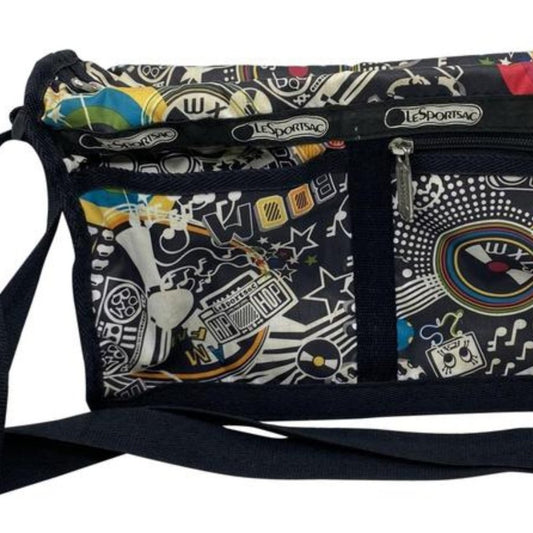 Le Sportsec Multicolor Nylon Crossbody Bag