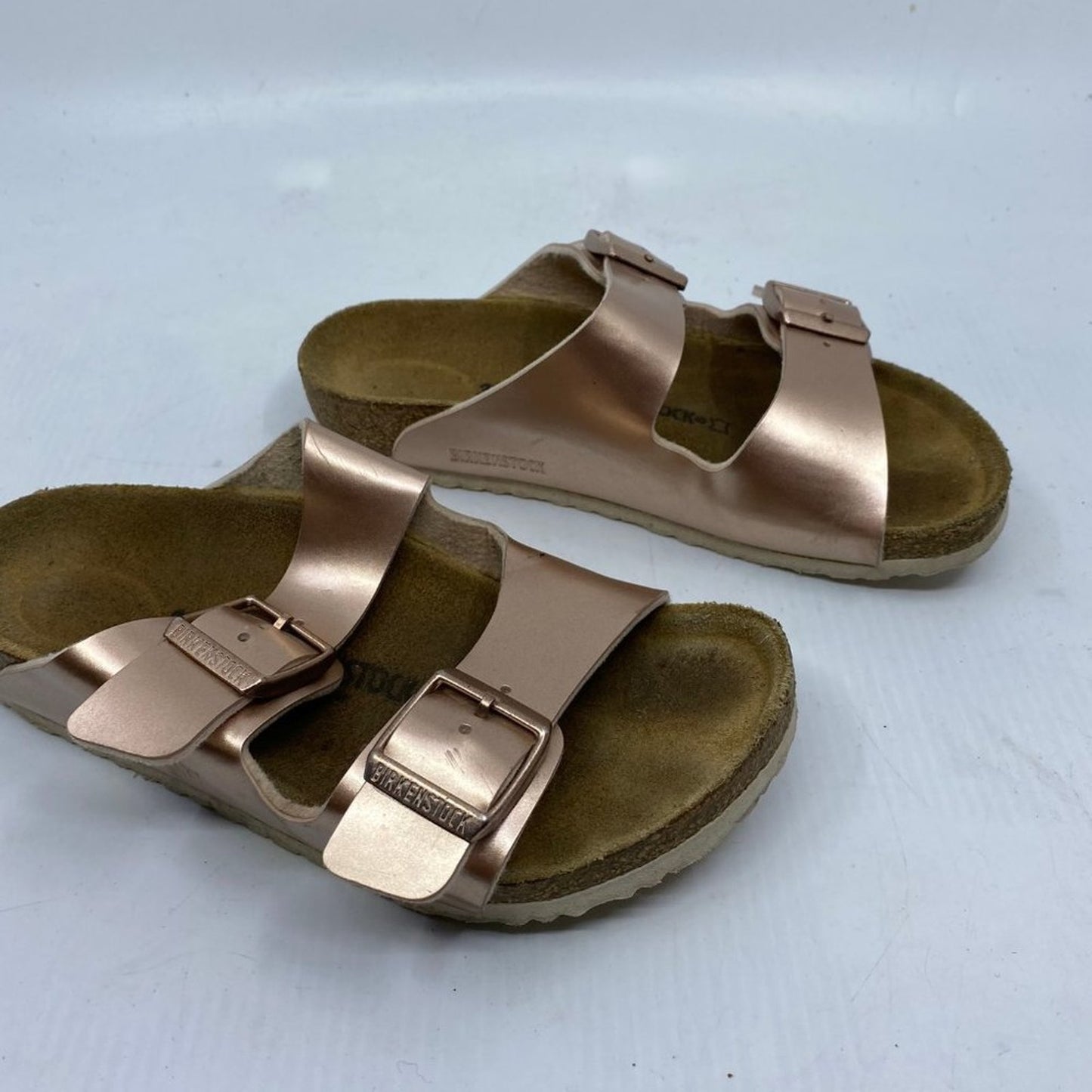 Unisex Birkenstock Alpro Gold Sandals Size: 4
