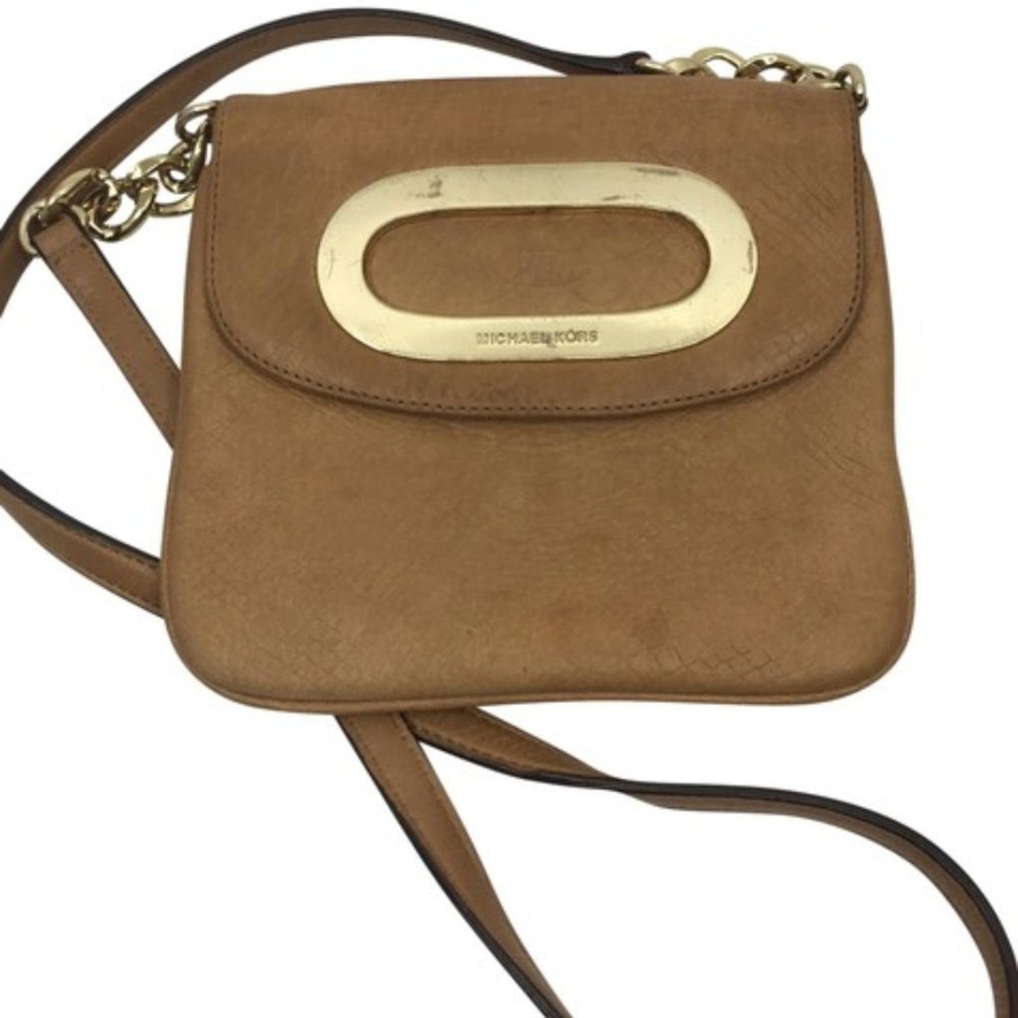 Michael Kors Brown Small Leather CrossBody Bag