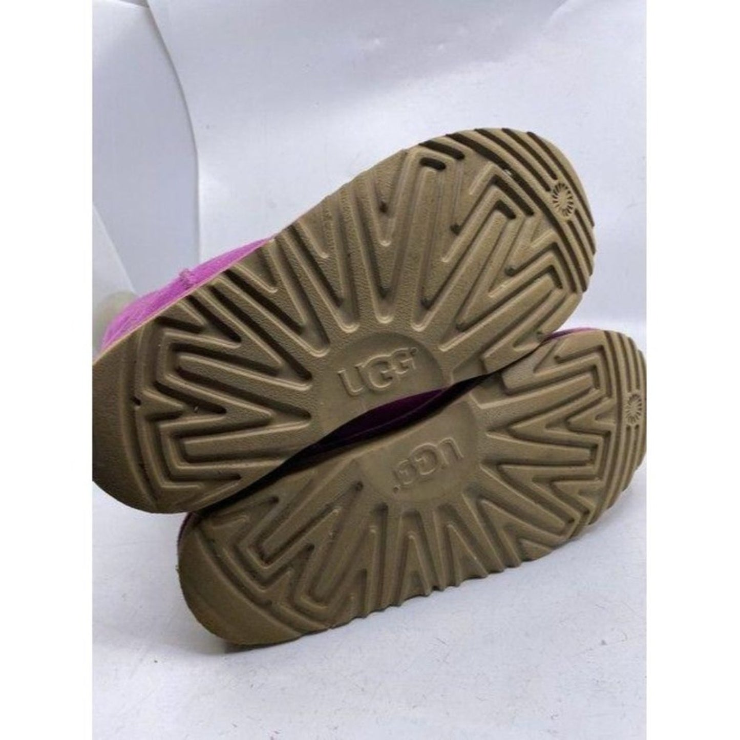 Ugg Australia Pink Suede Bootsbooties Size Us