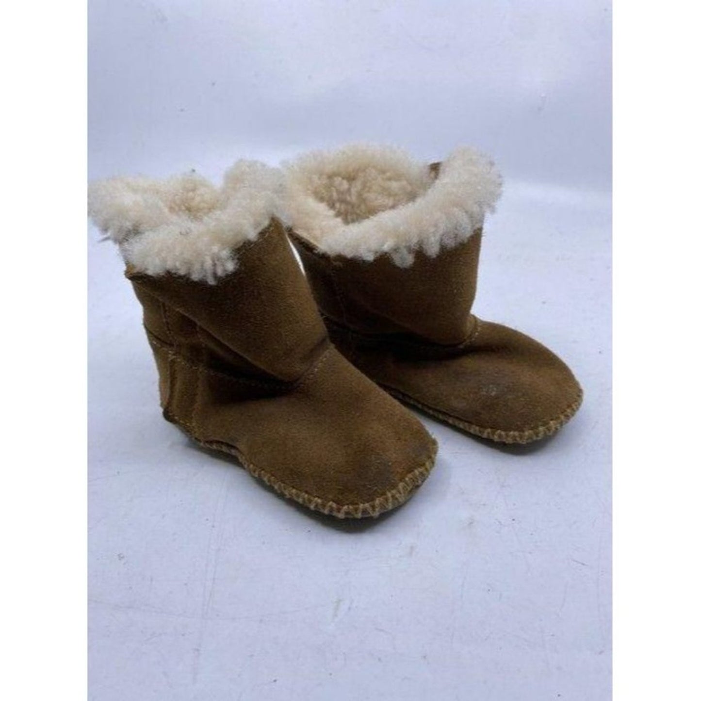 Ugg Australia Tan Super Cute Kids Velcro Bootsboot