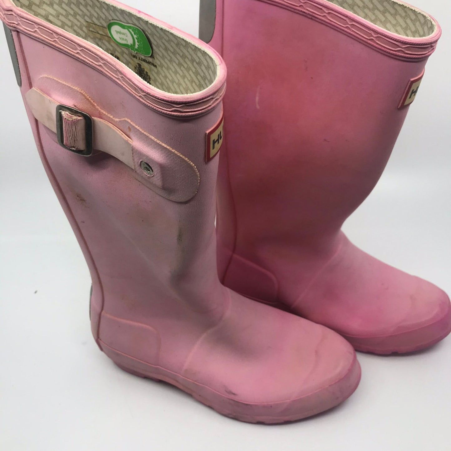 Unisex Hunter Boots Pink Size US 2M/3F