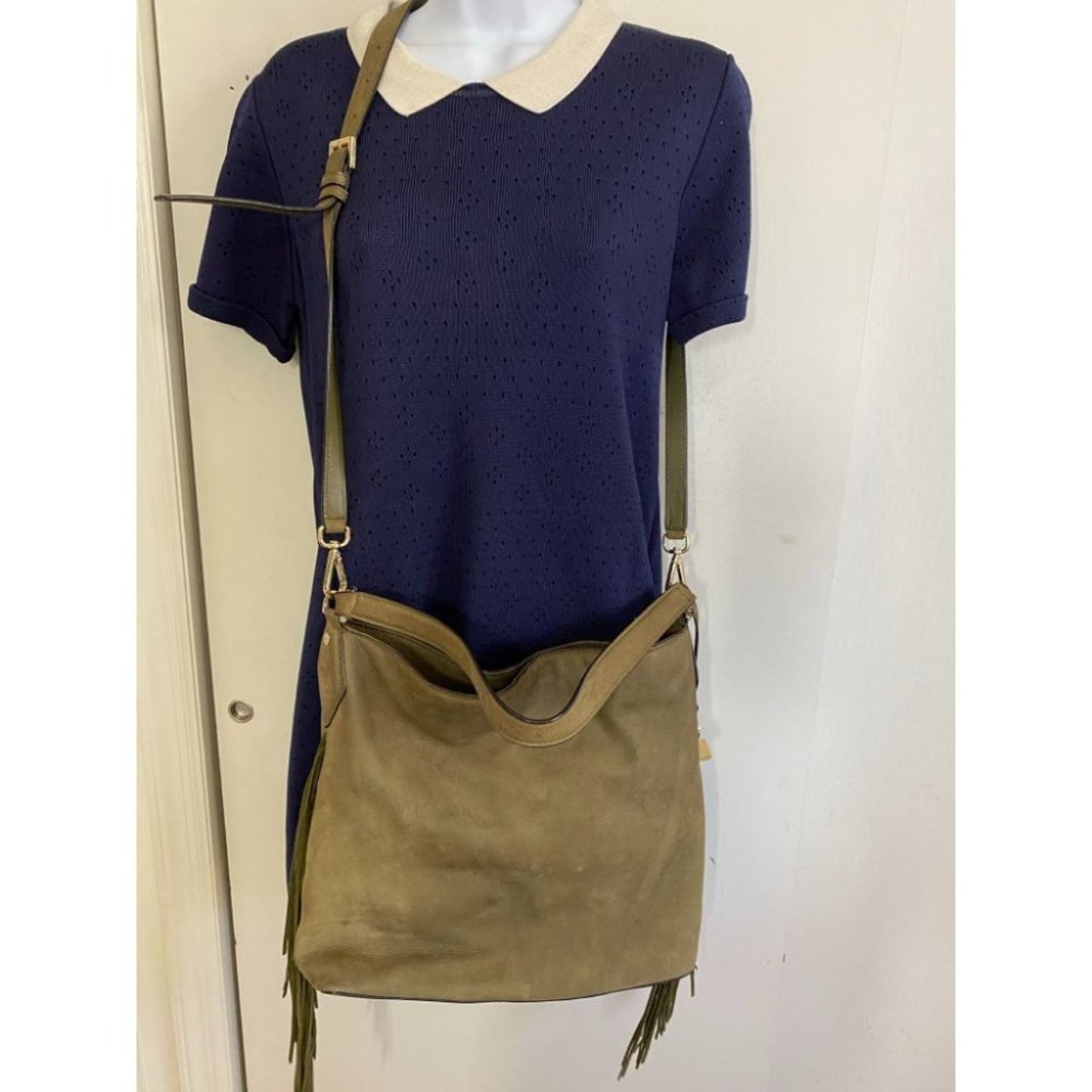 Diane Von Furstenberg Women's Tan Crossbody Bag