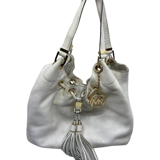 MICHAEL KORS Large Leather Shoulder Bag $390