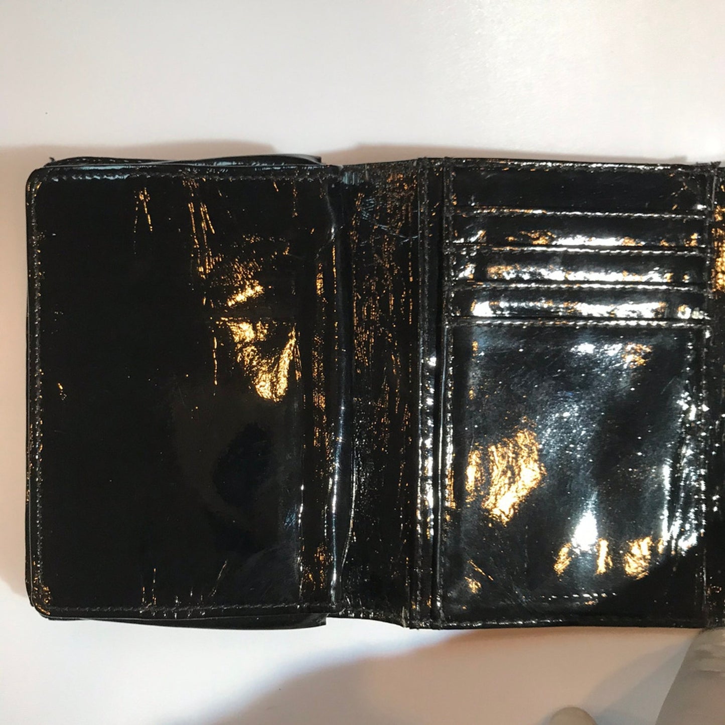 Betsey Johnson Black Leather Wallet