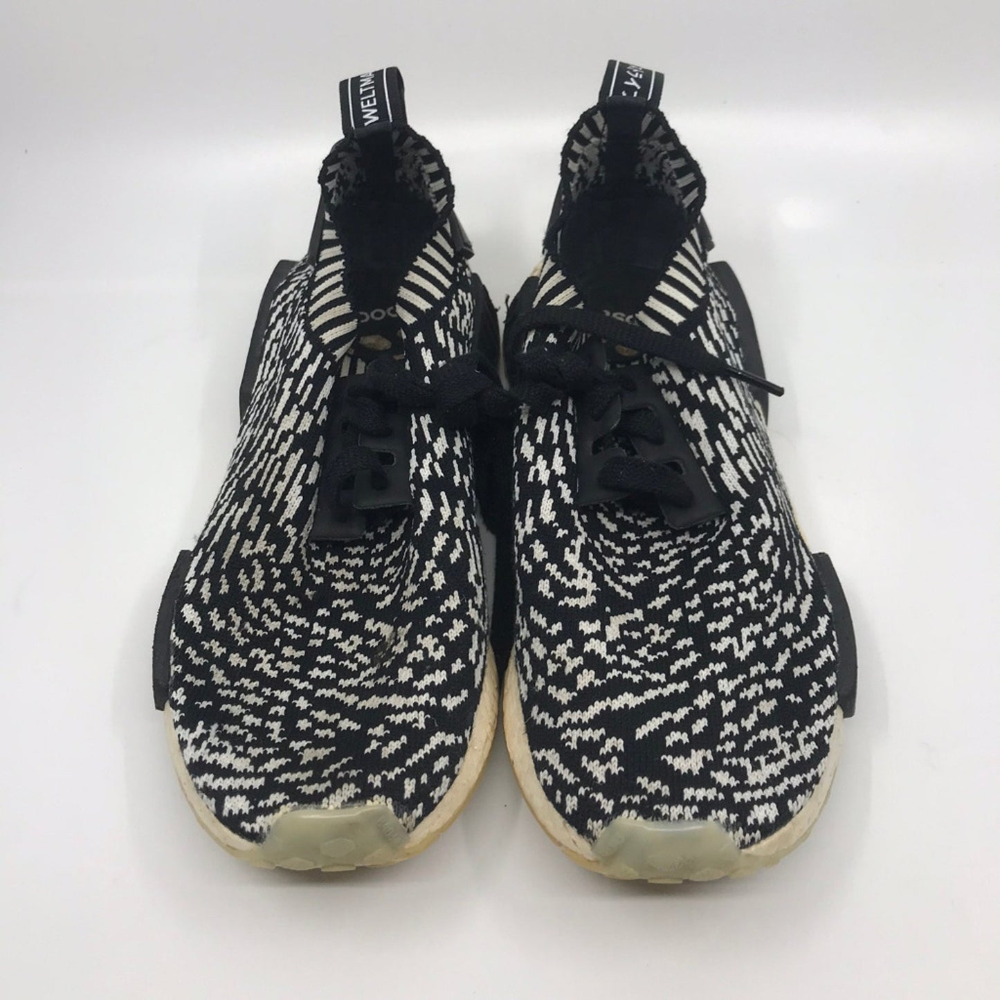 Adidas Boost Black White Men's Sneakers Size 6