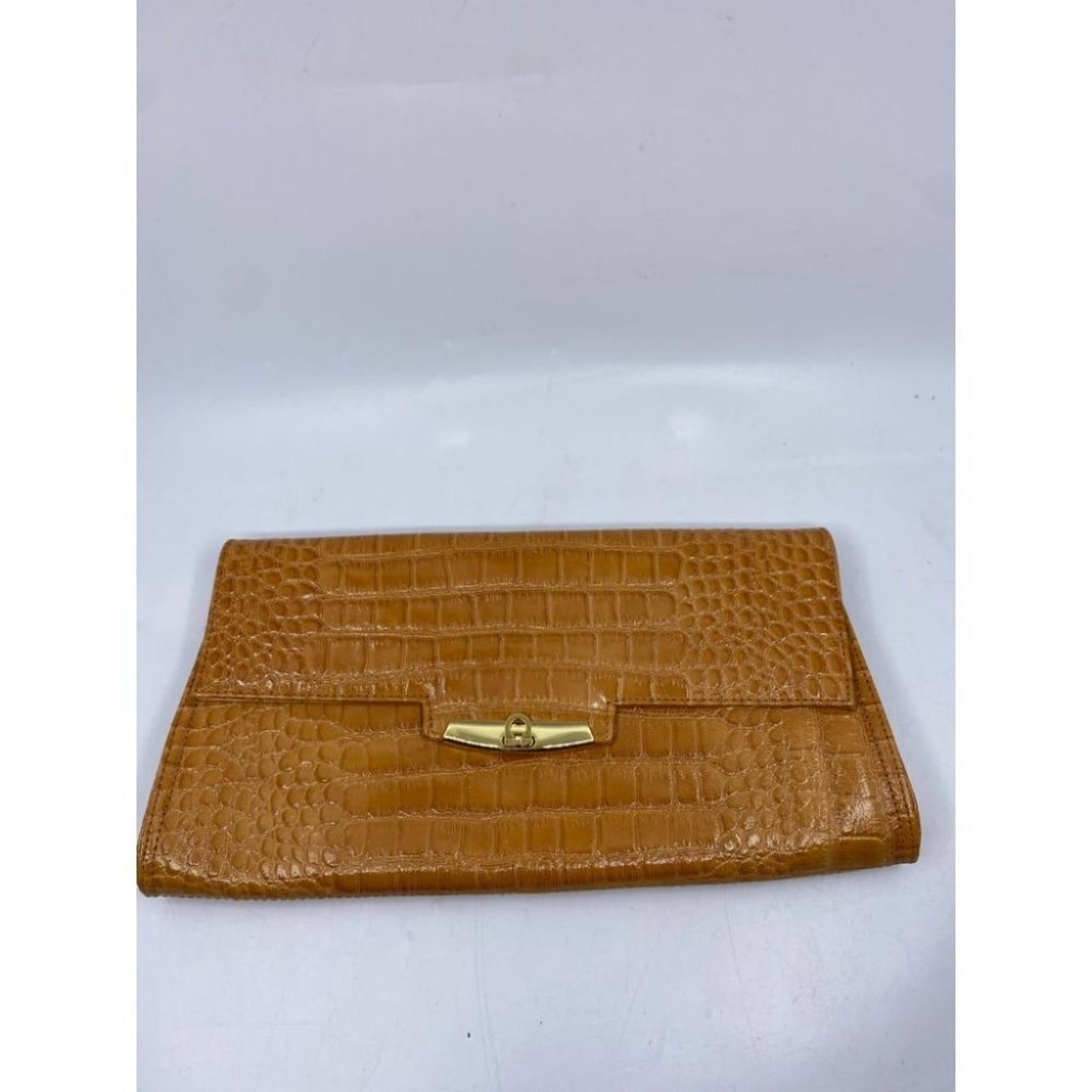 Muska Milano Orange Vintage Leather Handbag