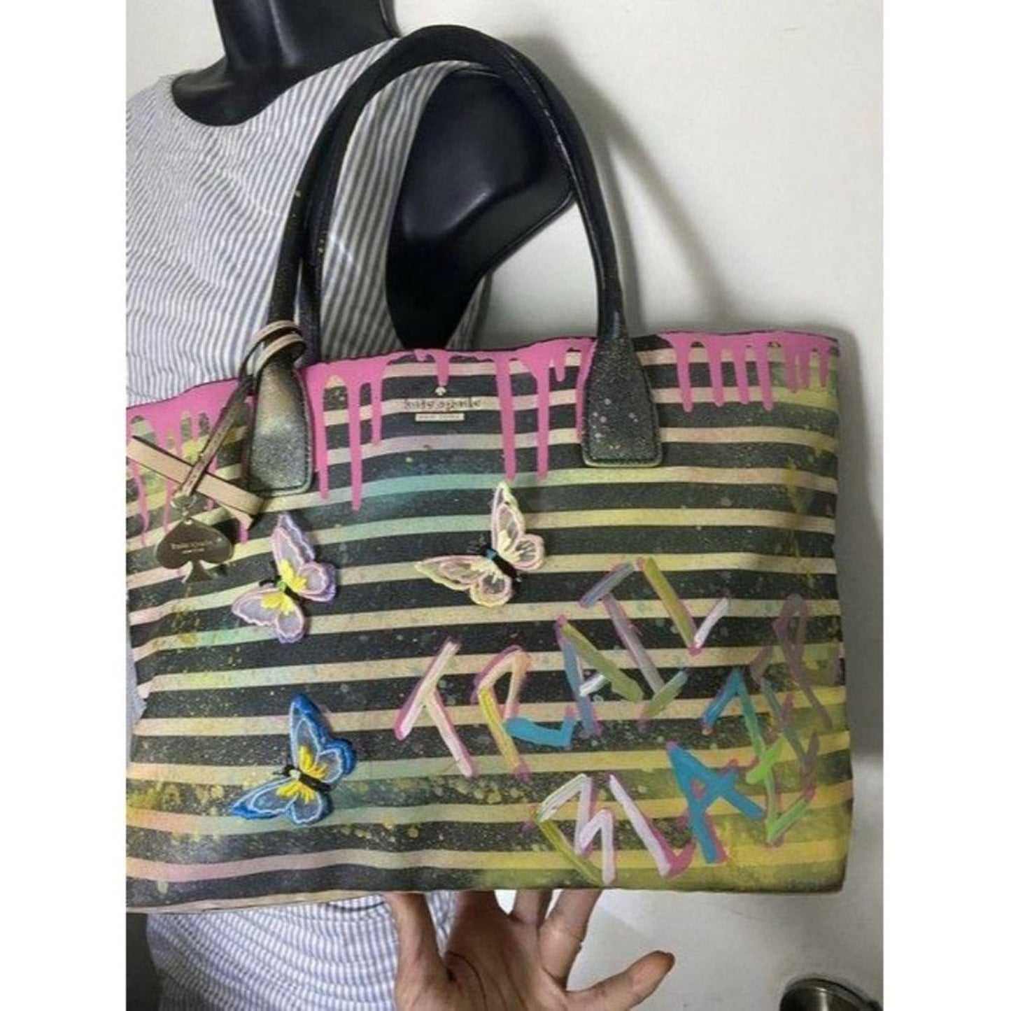 kate spade w customized by me w applique street mu