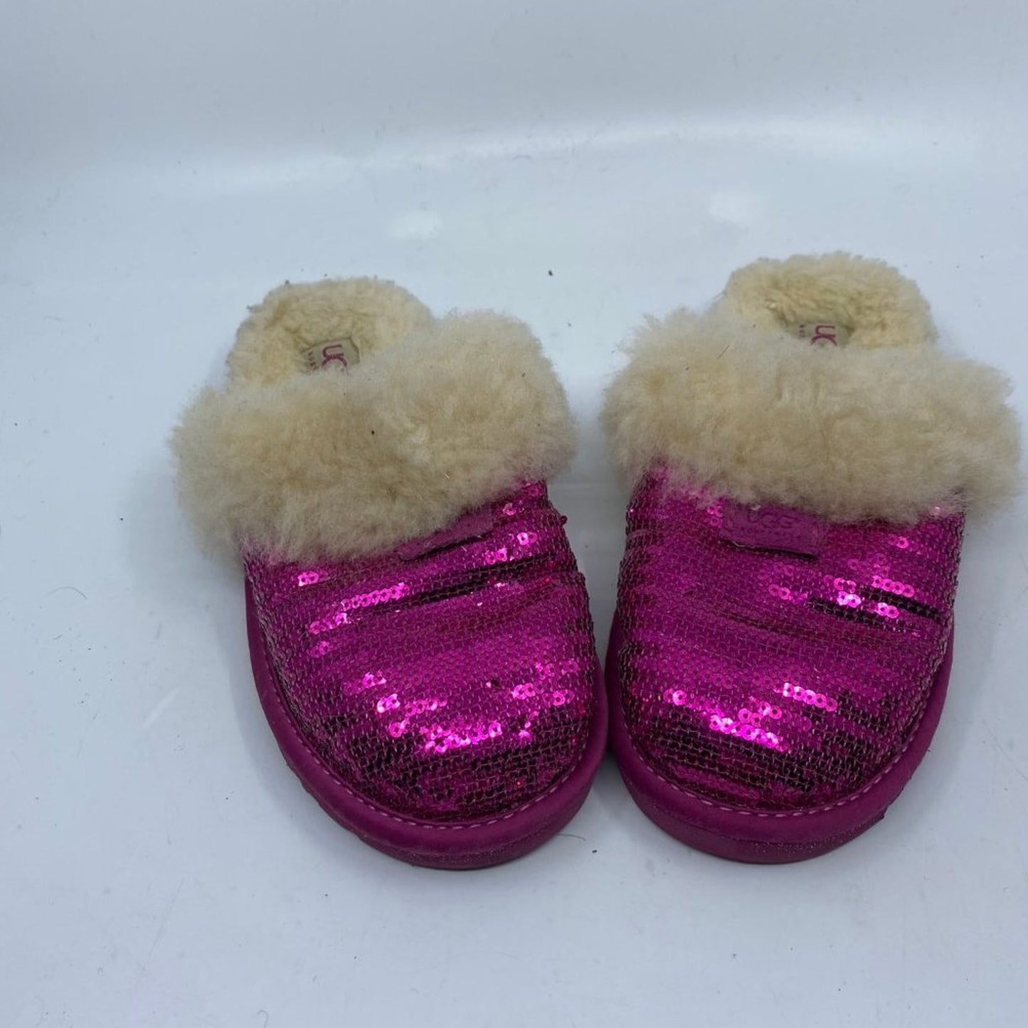 UGG Classic Sequin Slip-On Hot Pink Size 2