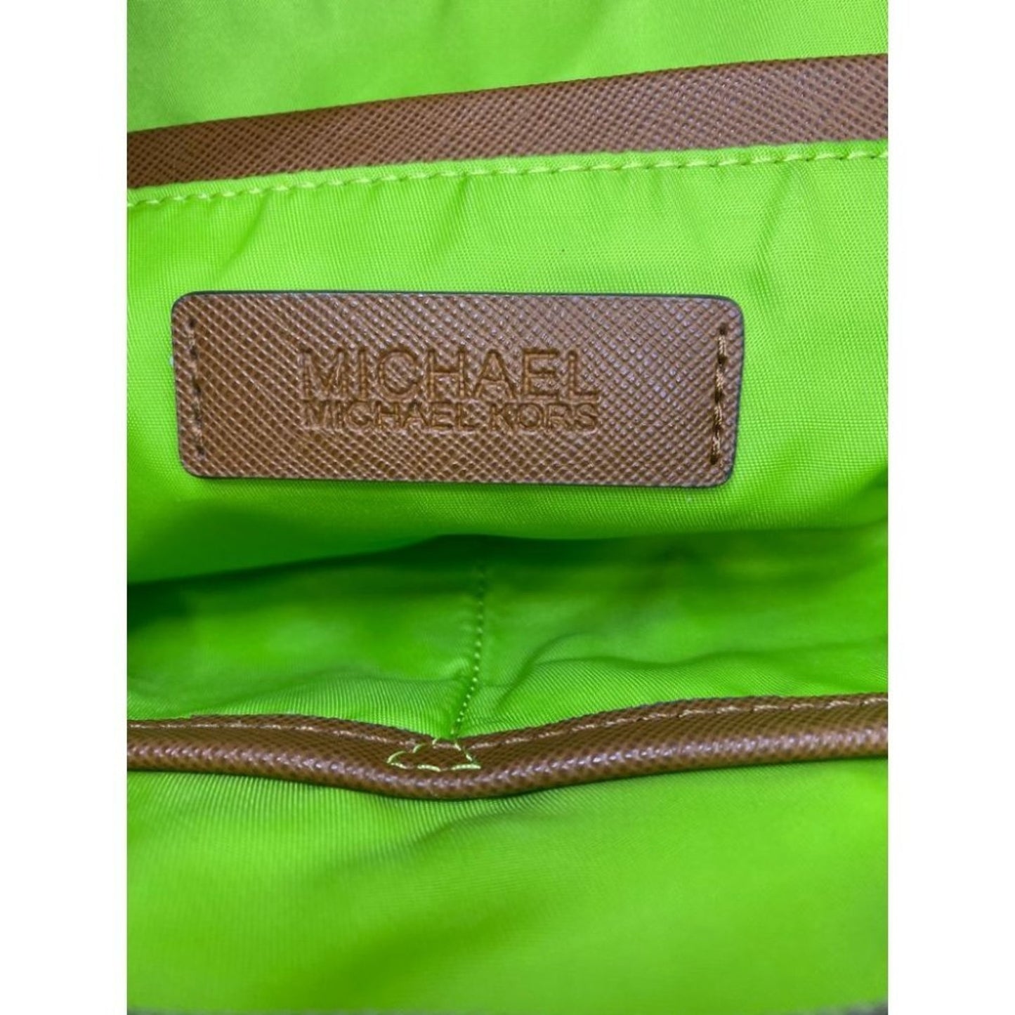 Michael Kors Nylon Tan Shoulder Tote Bag MD to LG