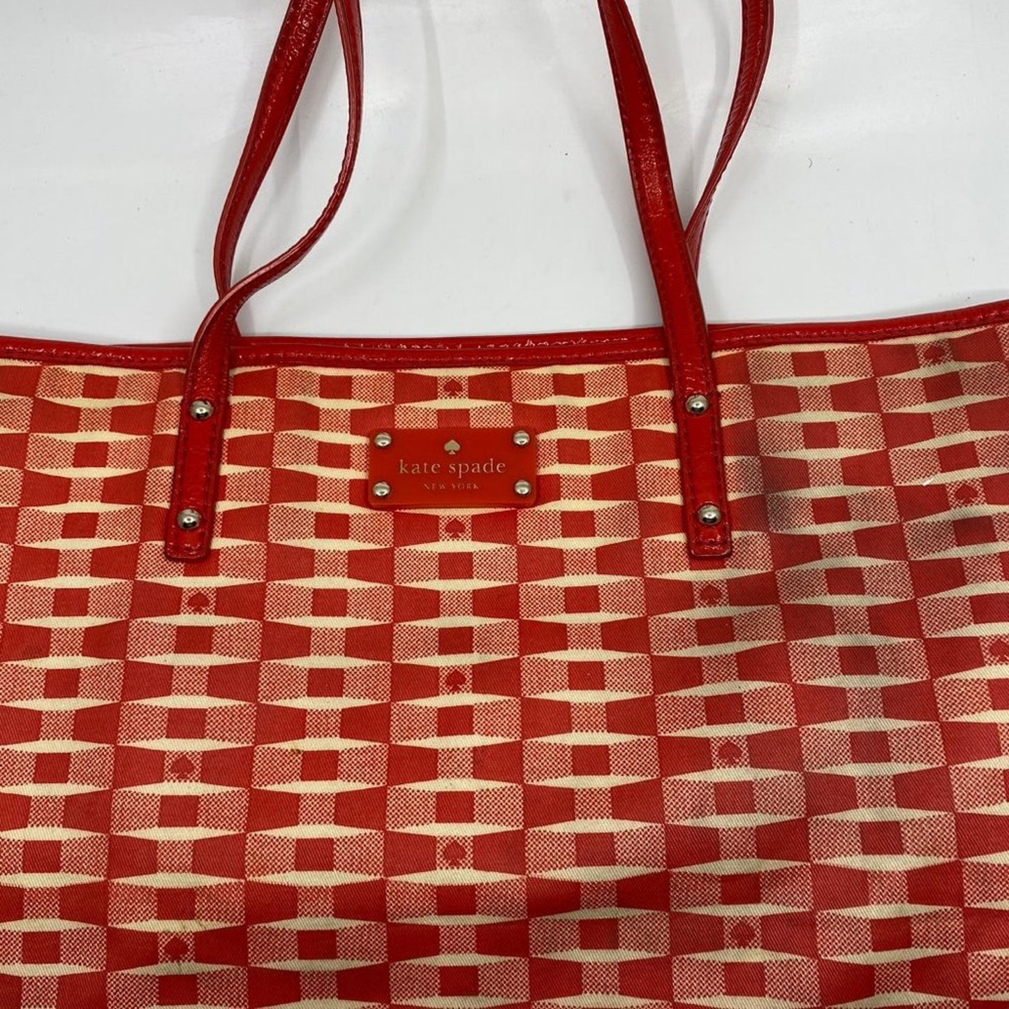 Large Printed Fabric Tote Bag