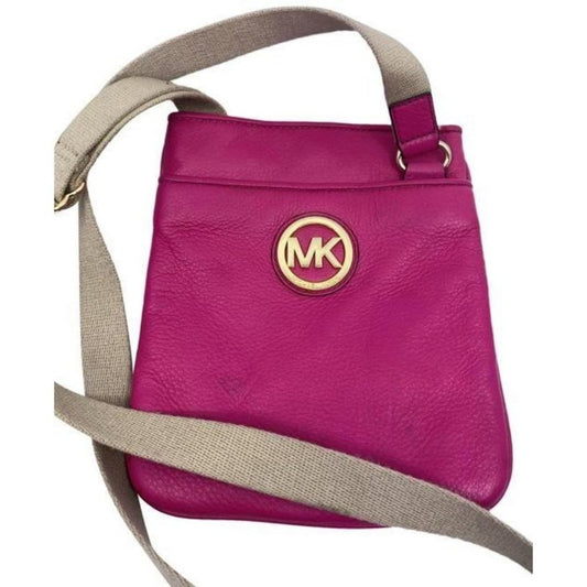 michael kors small pink cross body bag