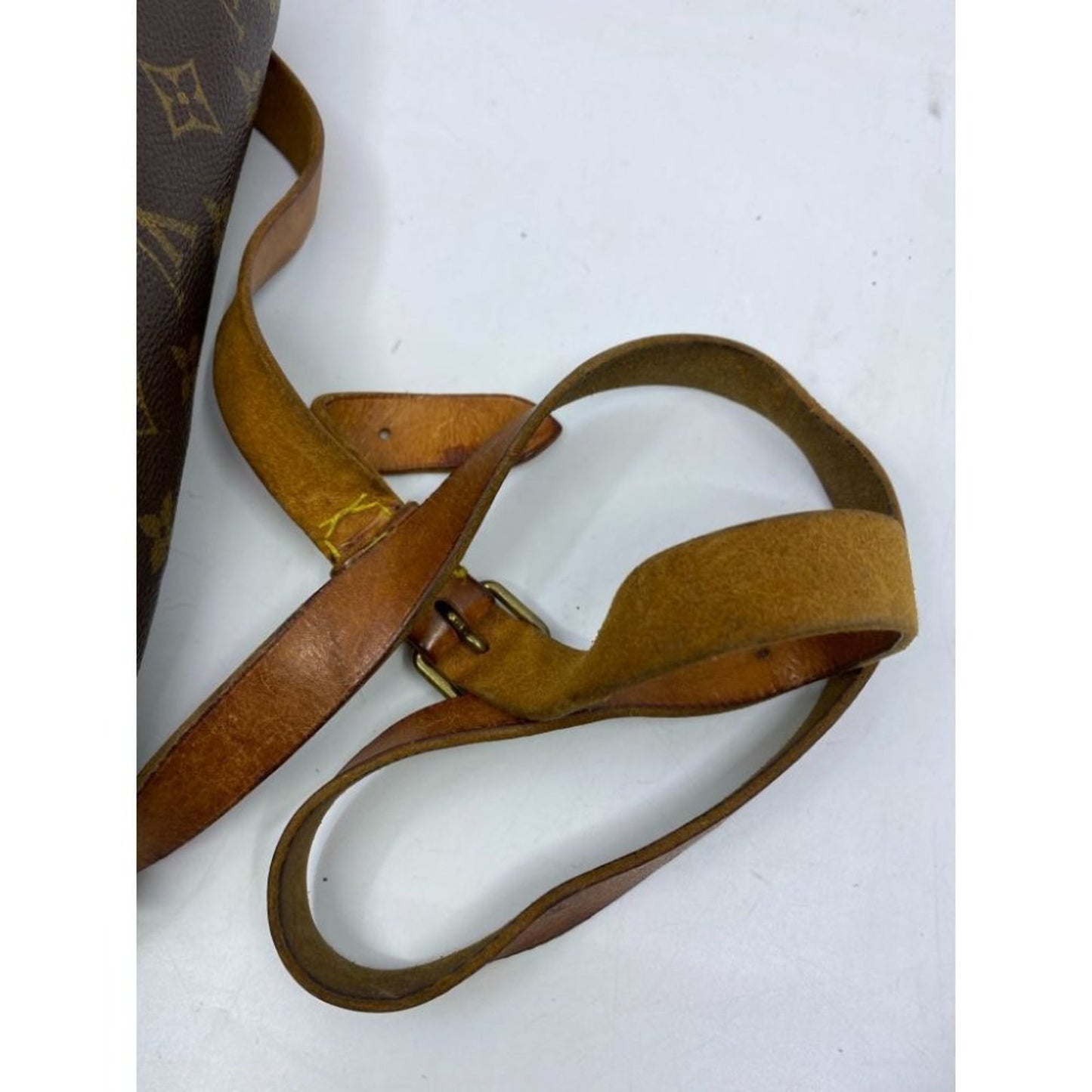 LOUIS VUITTON Brown Vintage Monogram Crossbody Bag