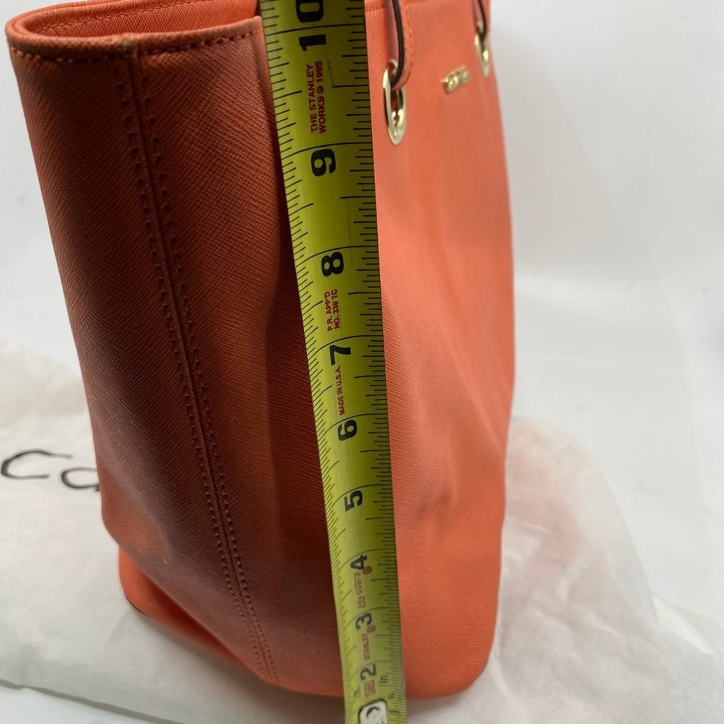 Calvin Klein Red Large Shopping Tote