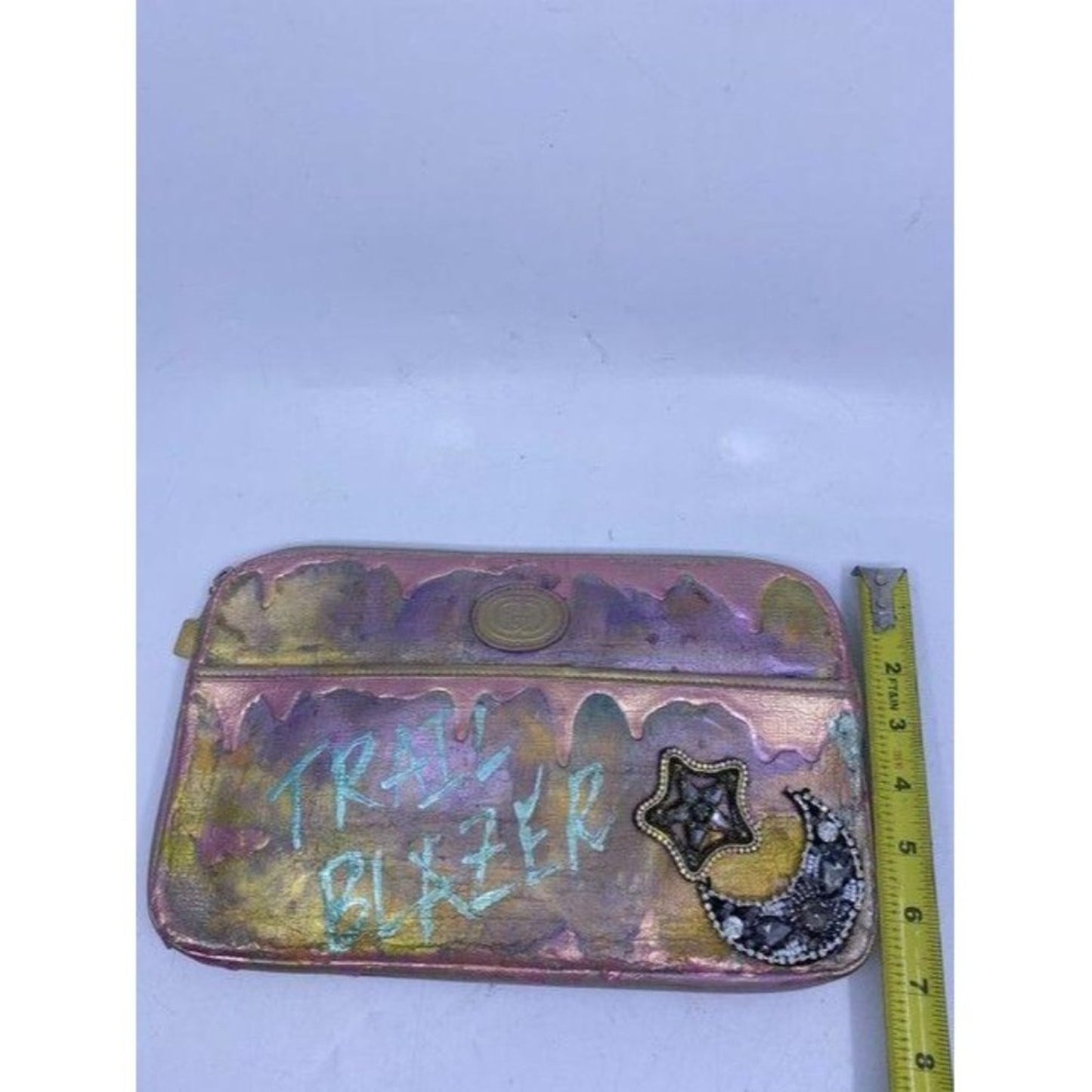Gucci Purple Pink Gold W Vintage Customized By W S