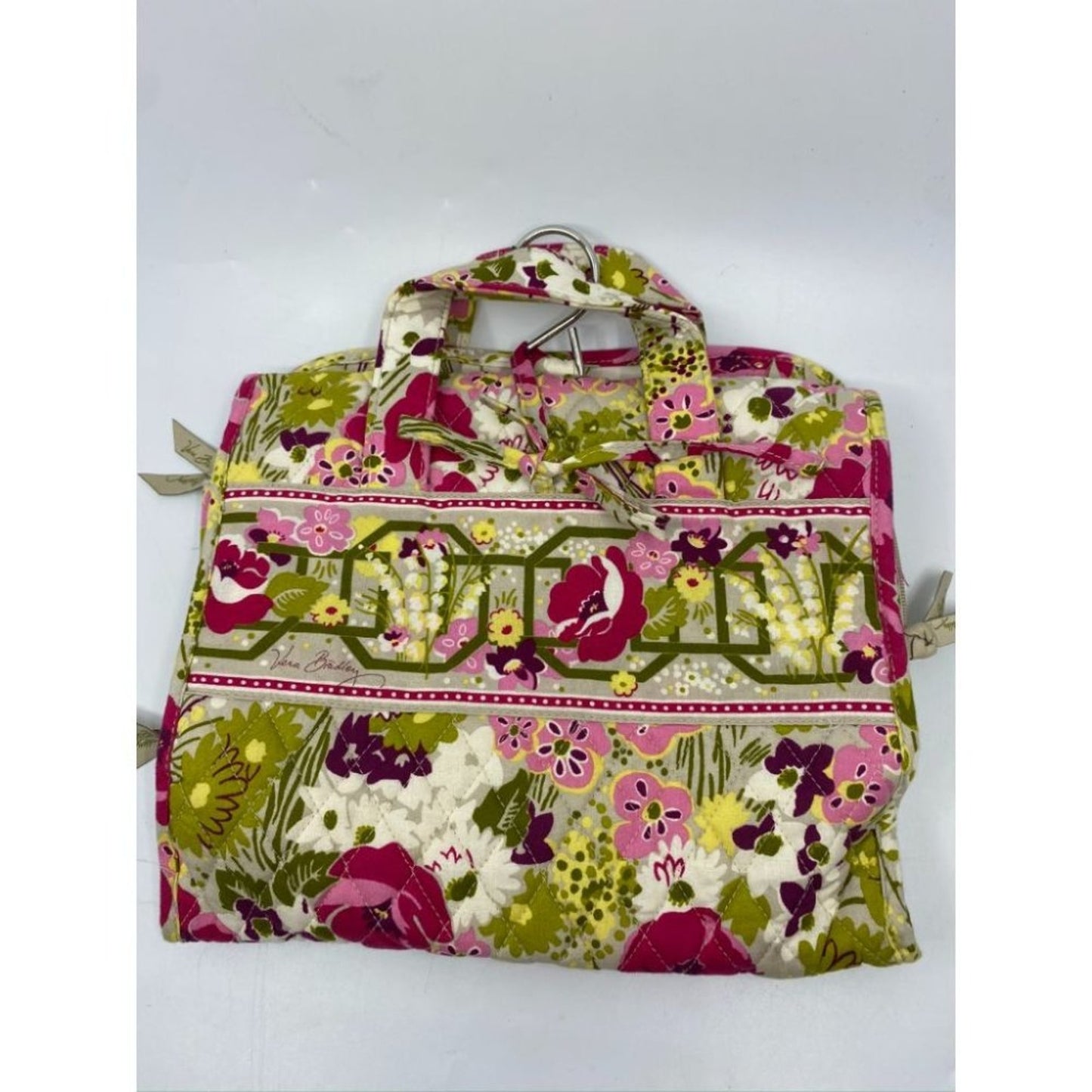 Vera Bradley Red Green Yellow Signature Hand Bag