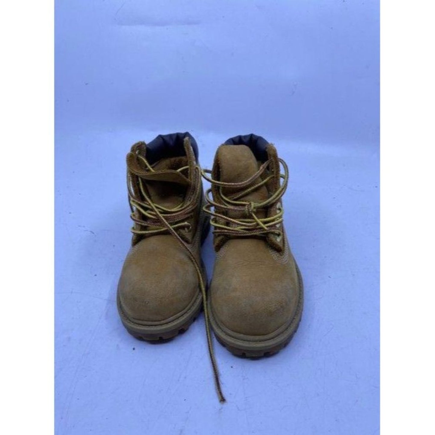 Timberland Tan Boys Leather Lace Up Great Conditio