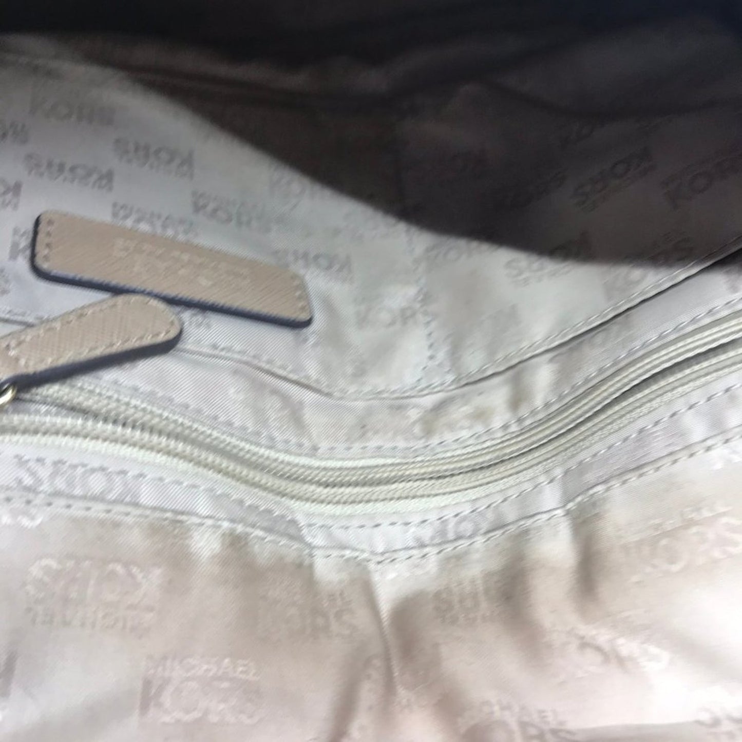 Michael Kors Tan Small Leather CrossBody Bag