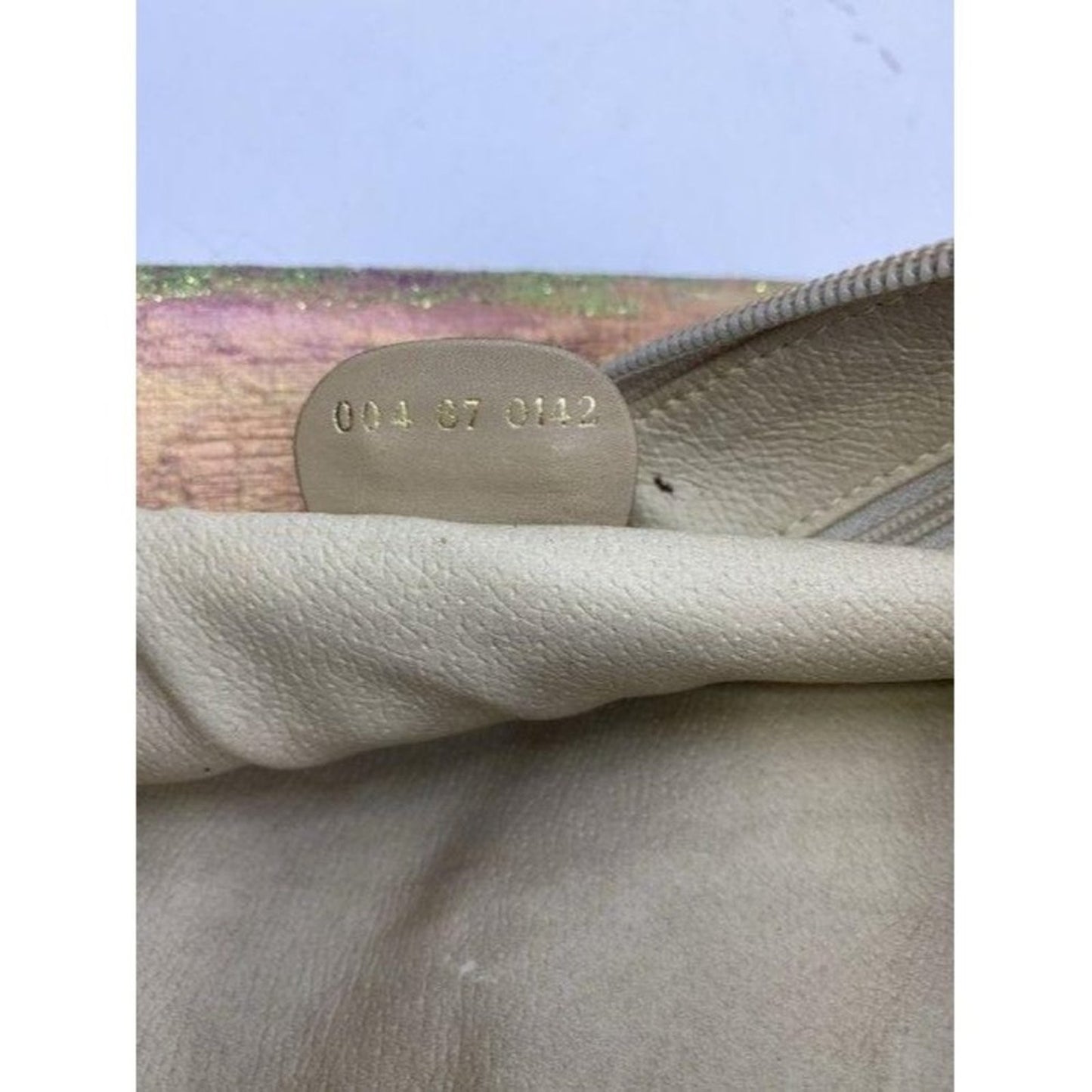 Gucci Purple Pink Gold W Vintage Customized By W S