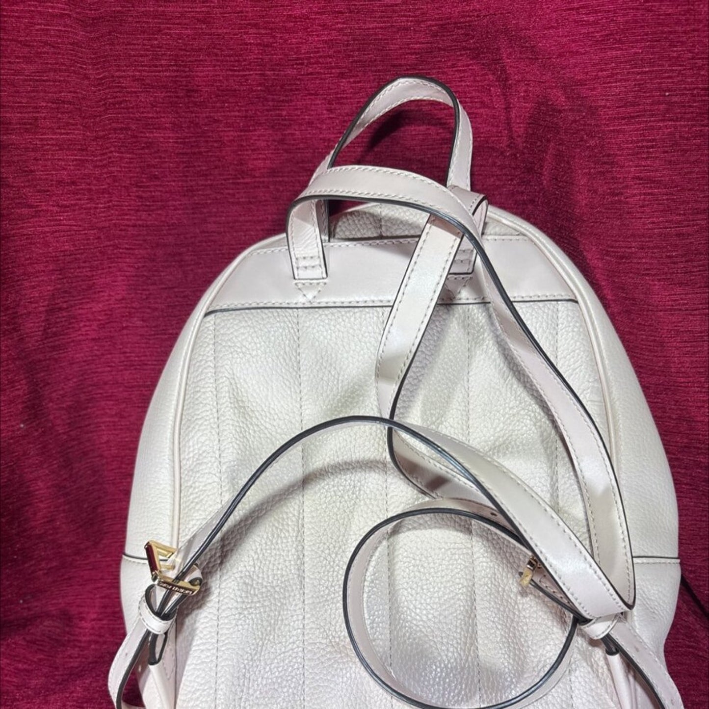 NWOT Michael Kors Abbey Backpack - Off-White