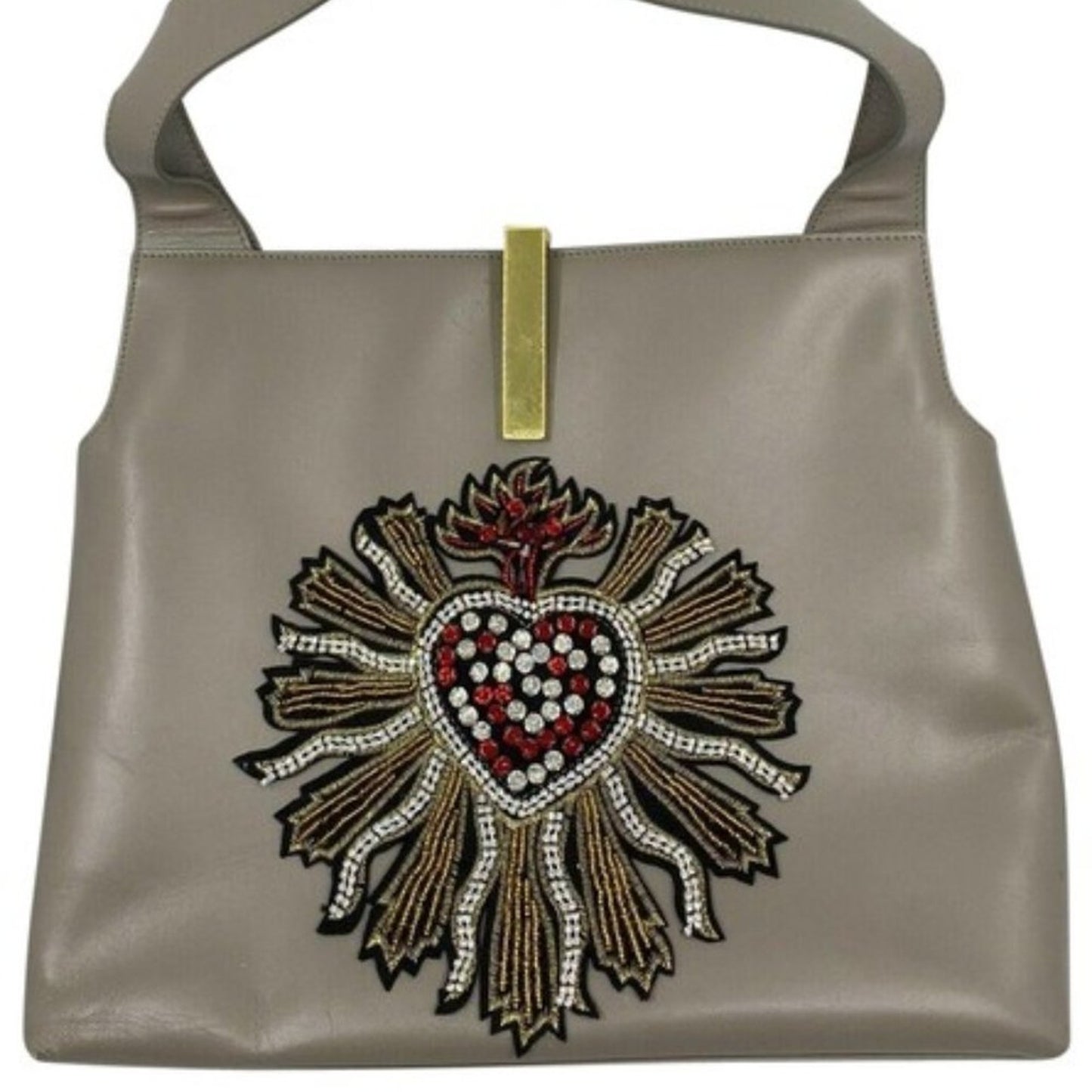 GUCCI Vintage Leather Shoulder bag Customized W/ D