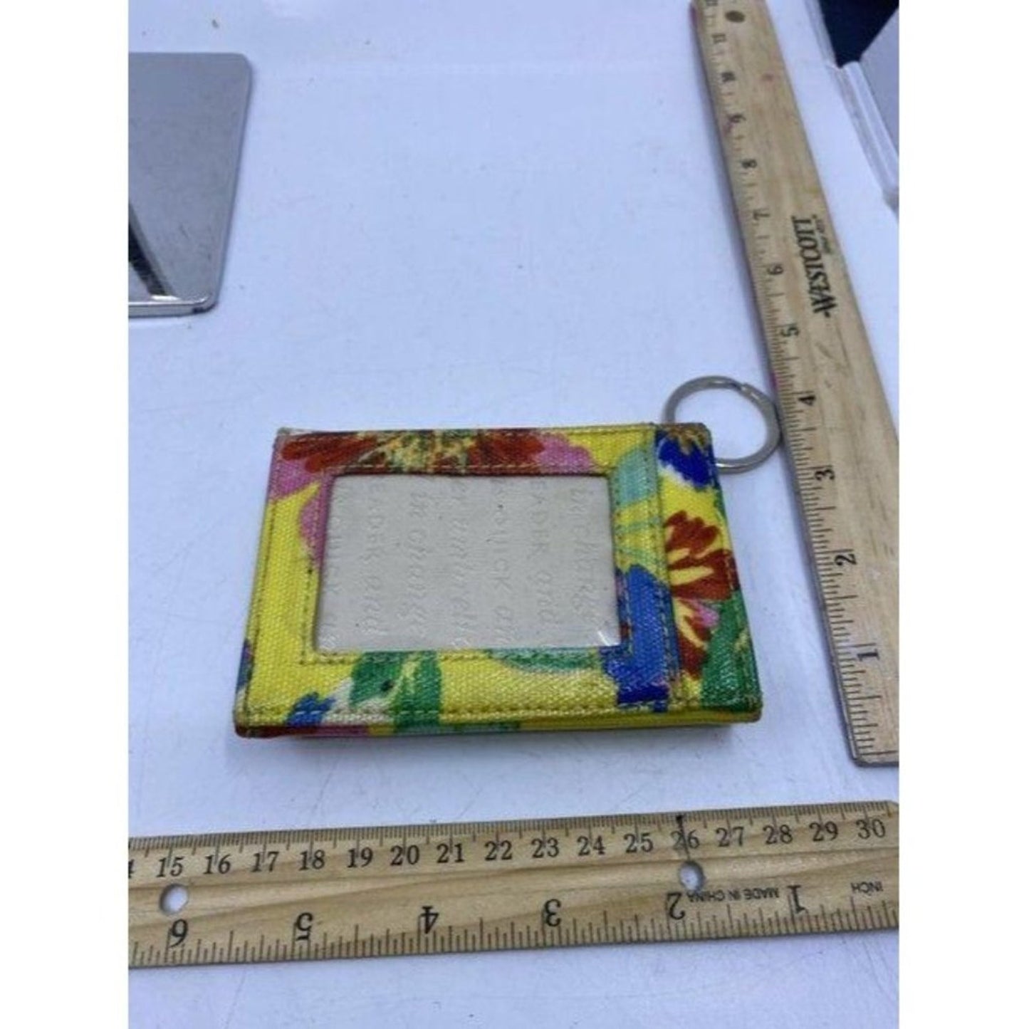 kate spade multicolor floral id key and change wal