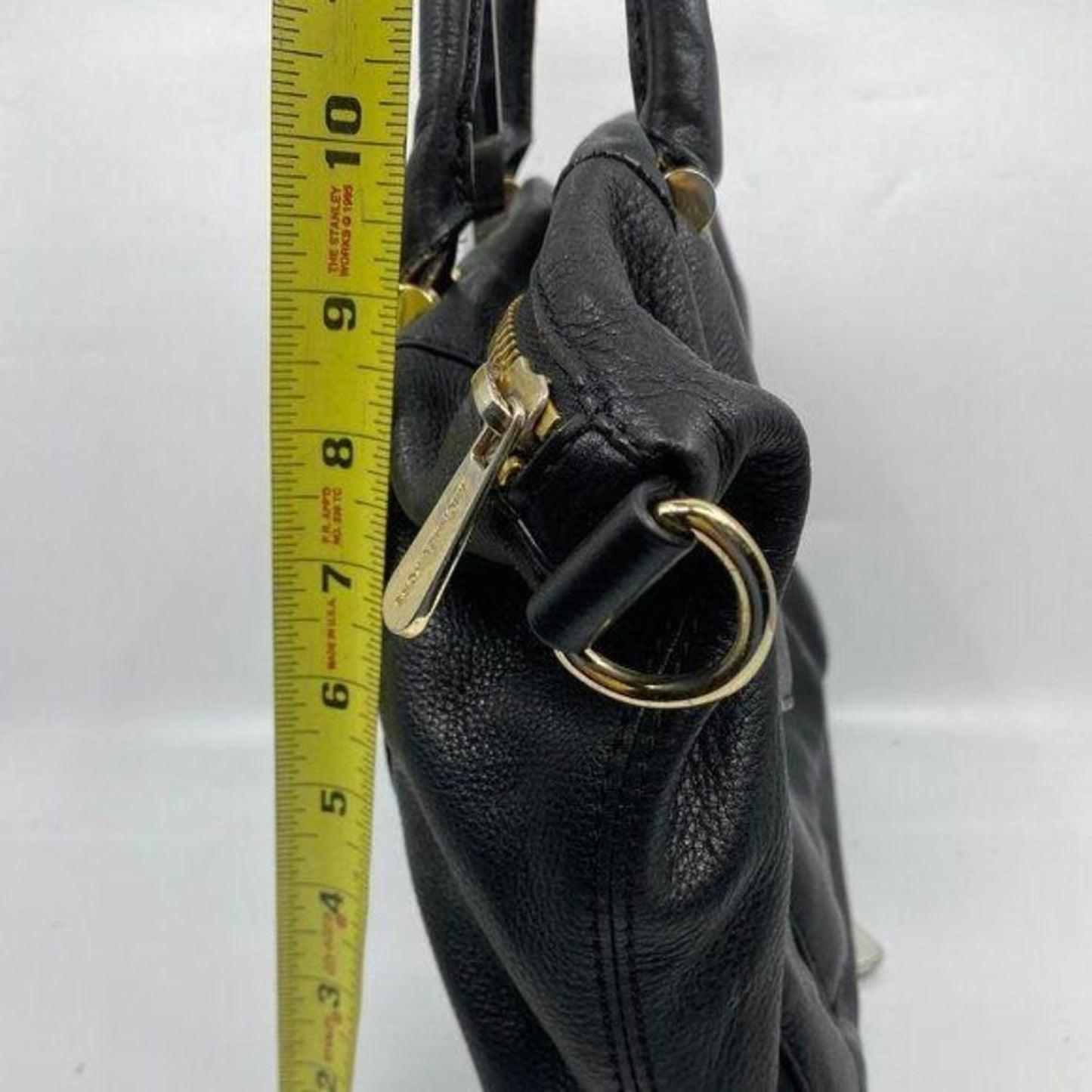 Michael Kors Large Black Leather Shoulder Bag