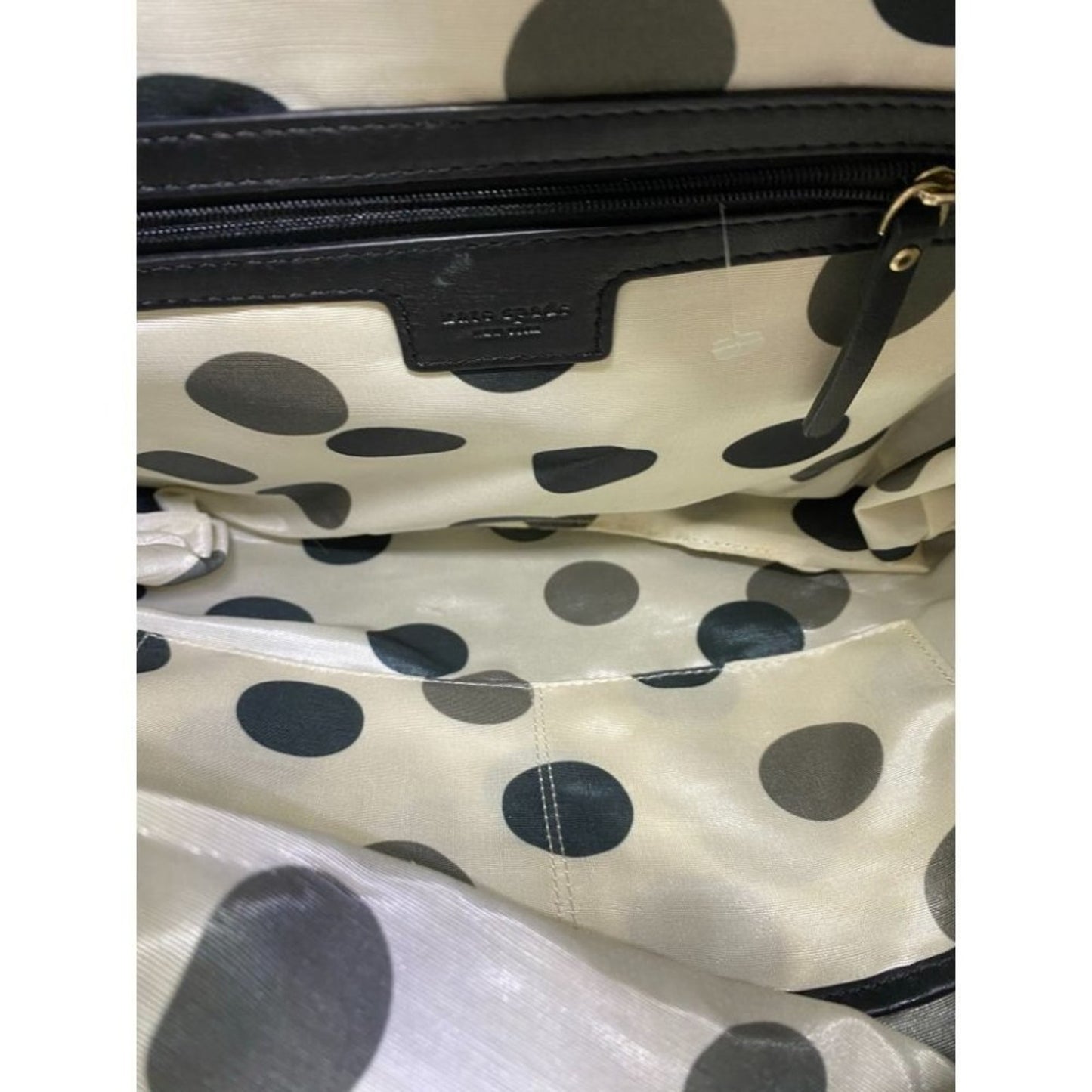 KATE SPADE Leather Fold Over Handbag/ Crossbody