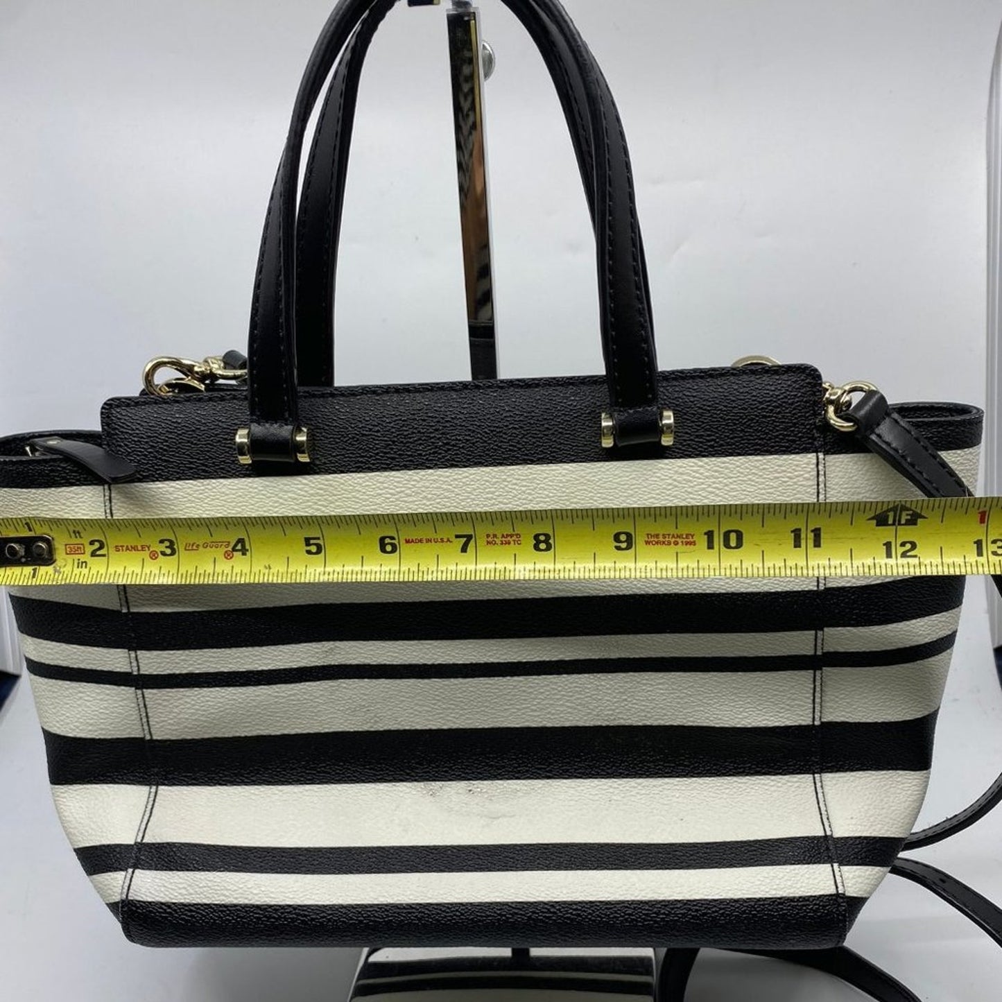 Kate Spade Black & White Medium Crossbody Bag