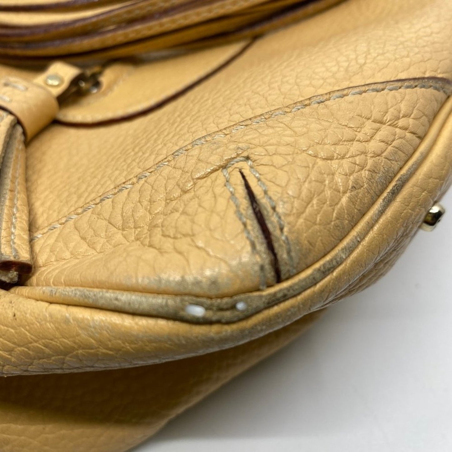 Kate Spade Tan Large Leather Tote Bag
