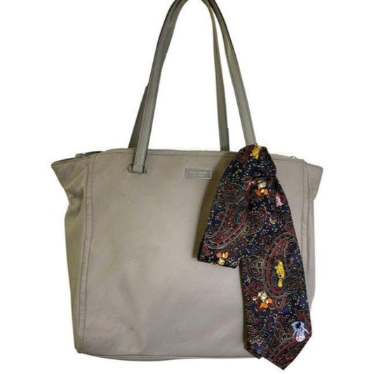 kate spade bag w w pooh add on tie sash beige nylo