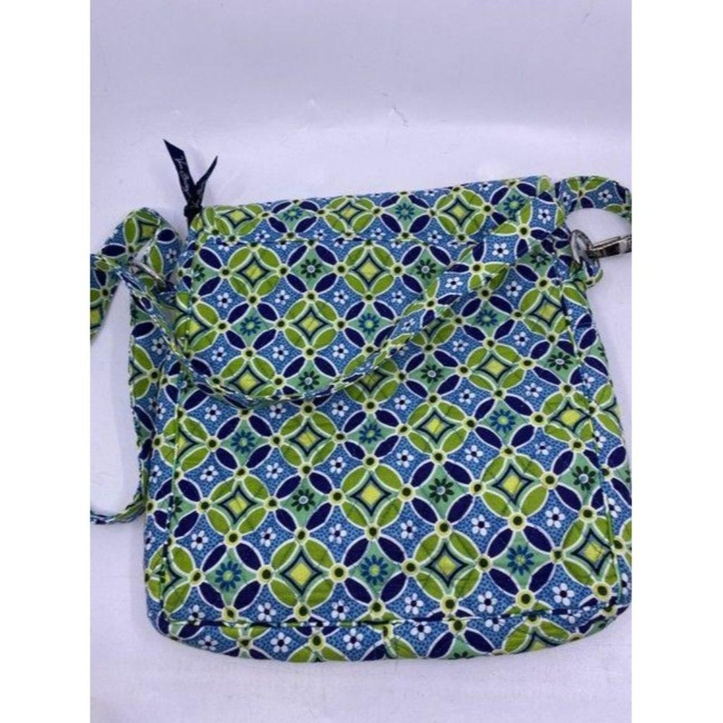 Vera Bradley Msrp Green Blue Cross Body Bag