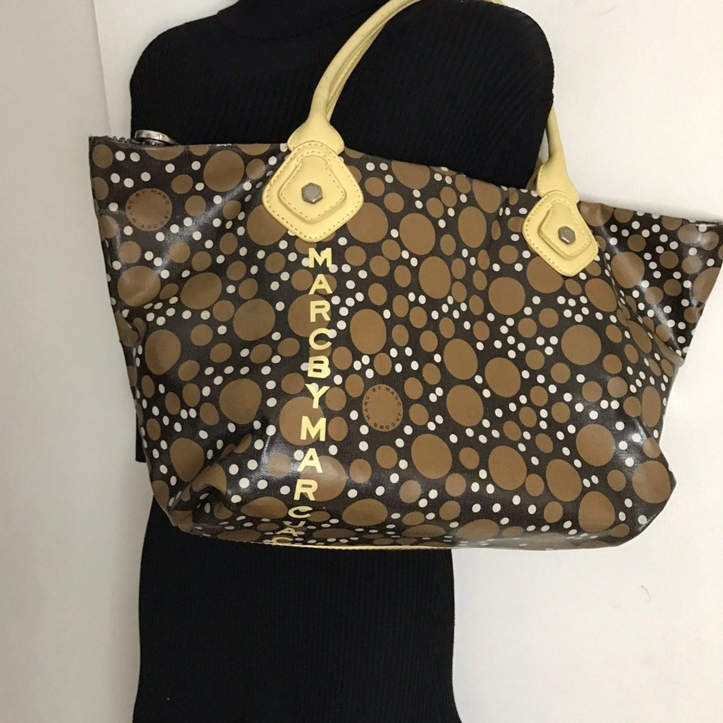 MARC JACOBS Pre-loved Unique Spotted Tote/Shoulder