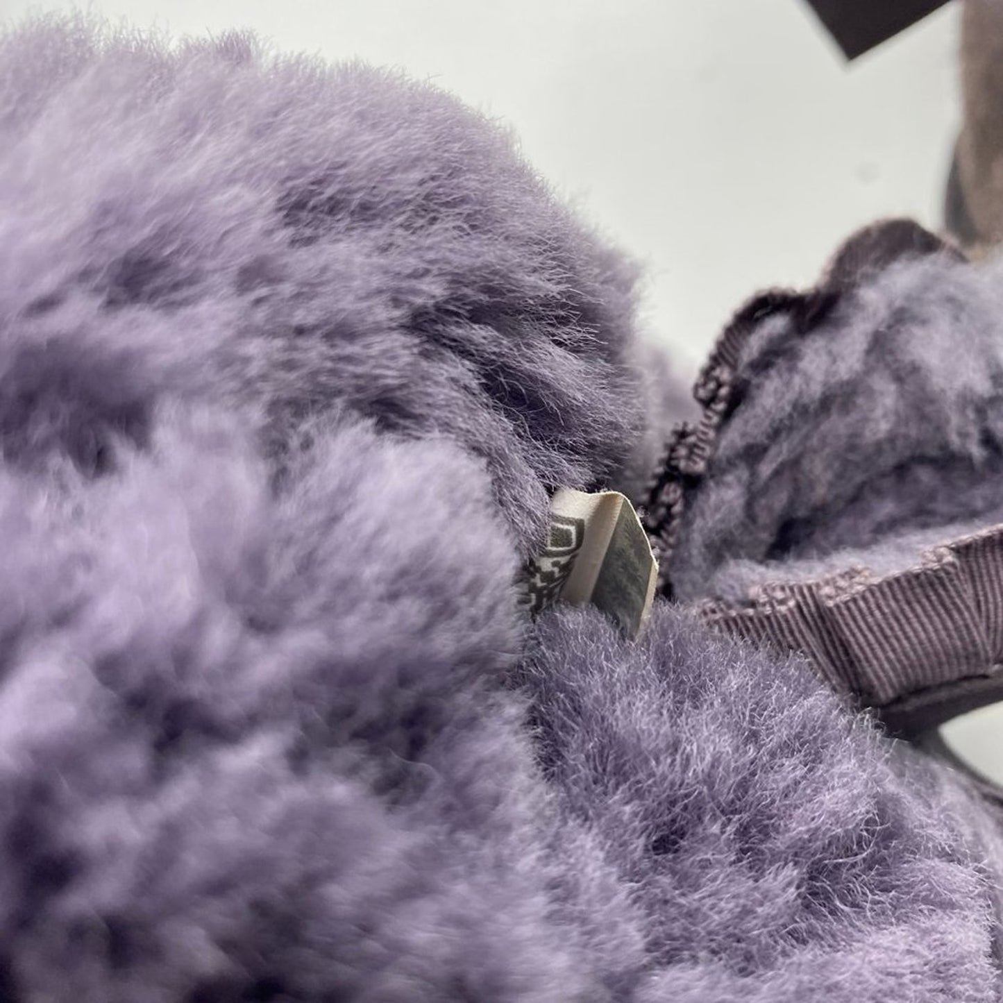 UGG Australia Gray/Purple Ruffled Boots Size 2
