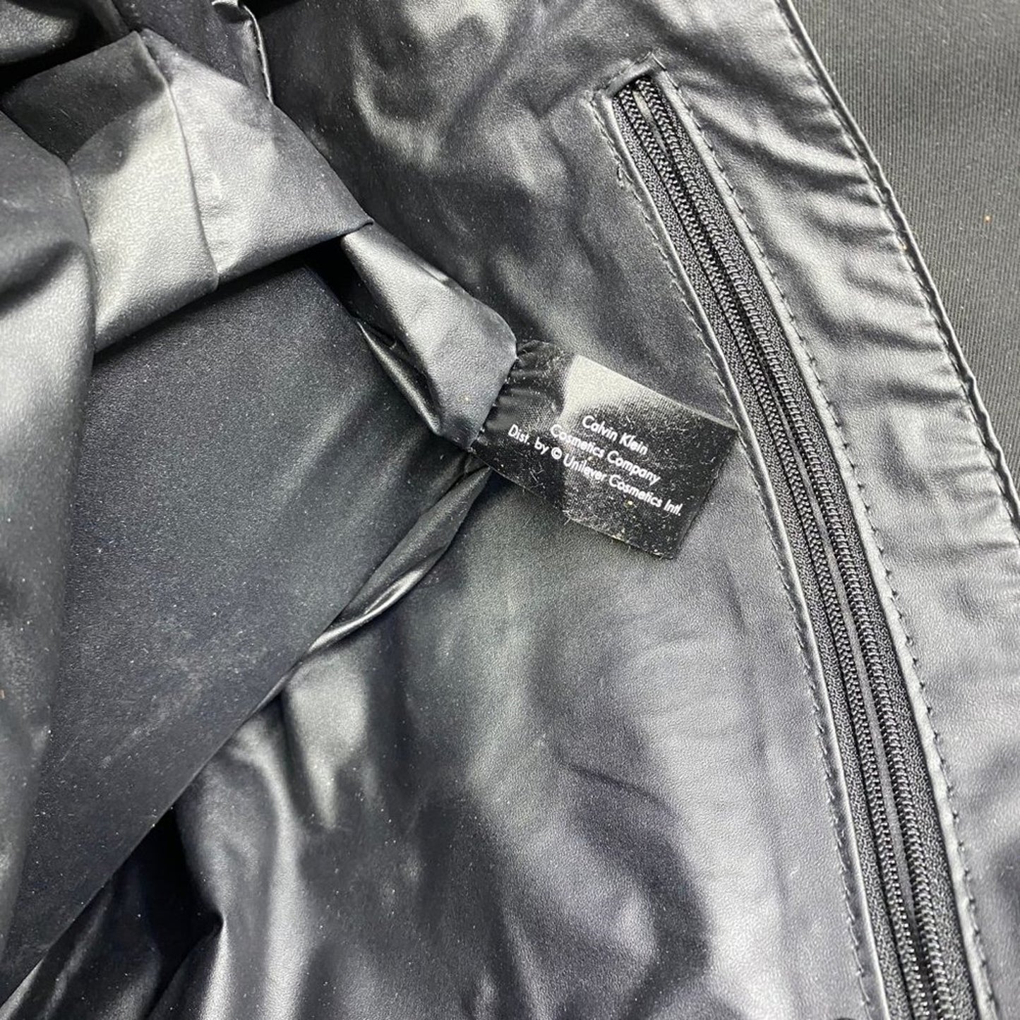 Calvin Klein Black Large Fabric Shoulder Bag