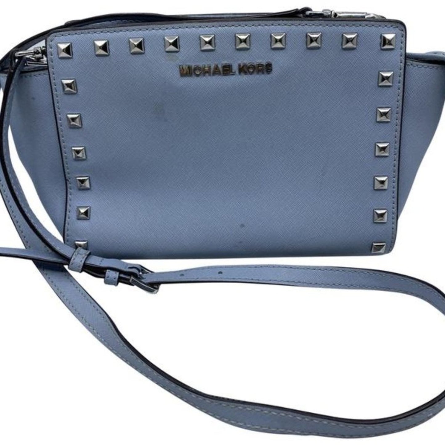 Michael Kors Trapeze Small Leather Cross-body