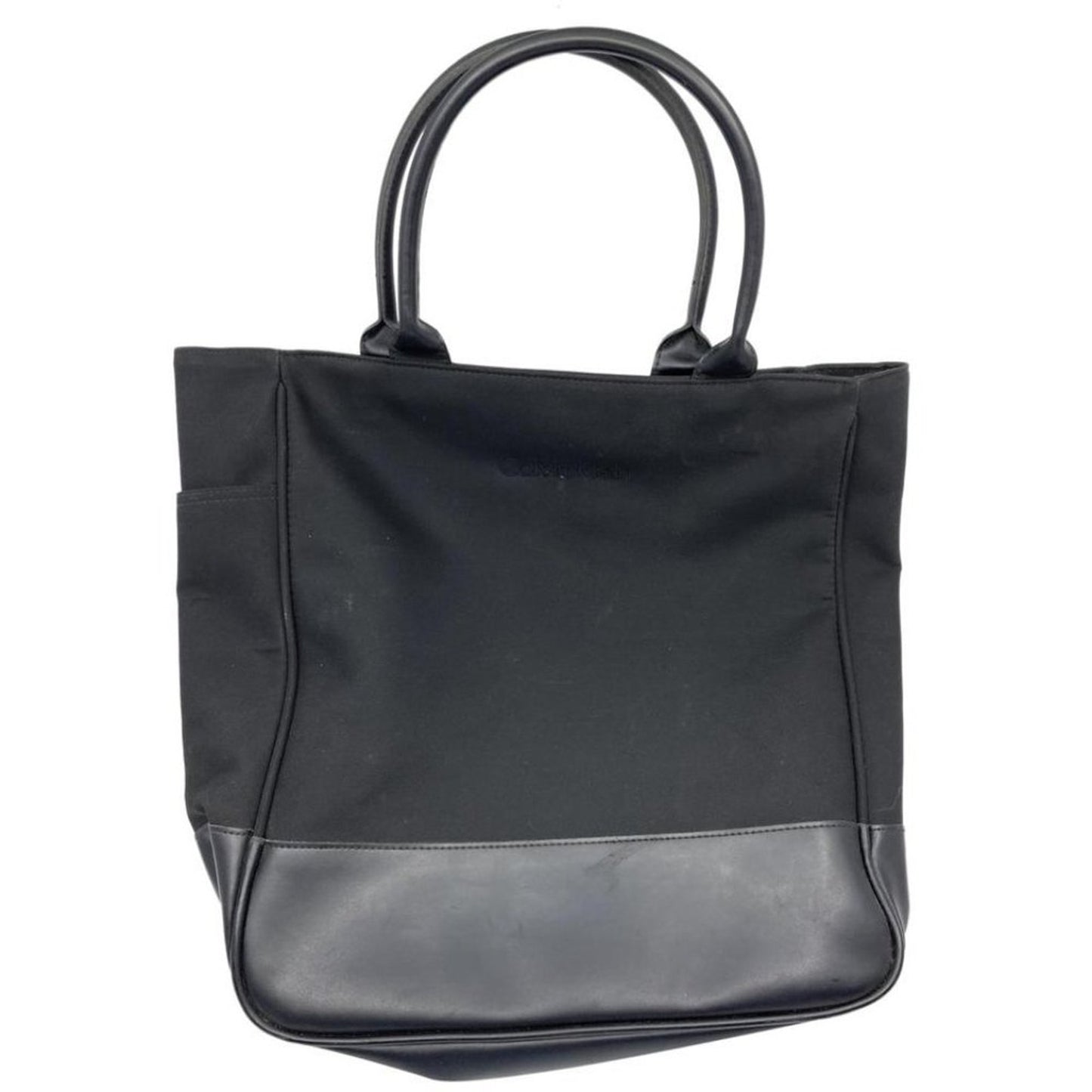 Calvin Klein Black Large Fabric Shoulder Bag