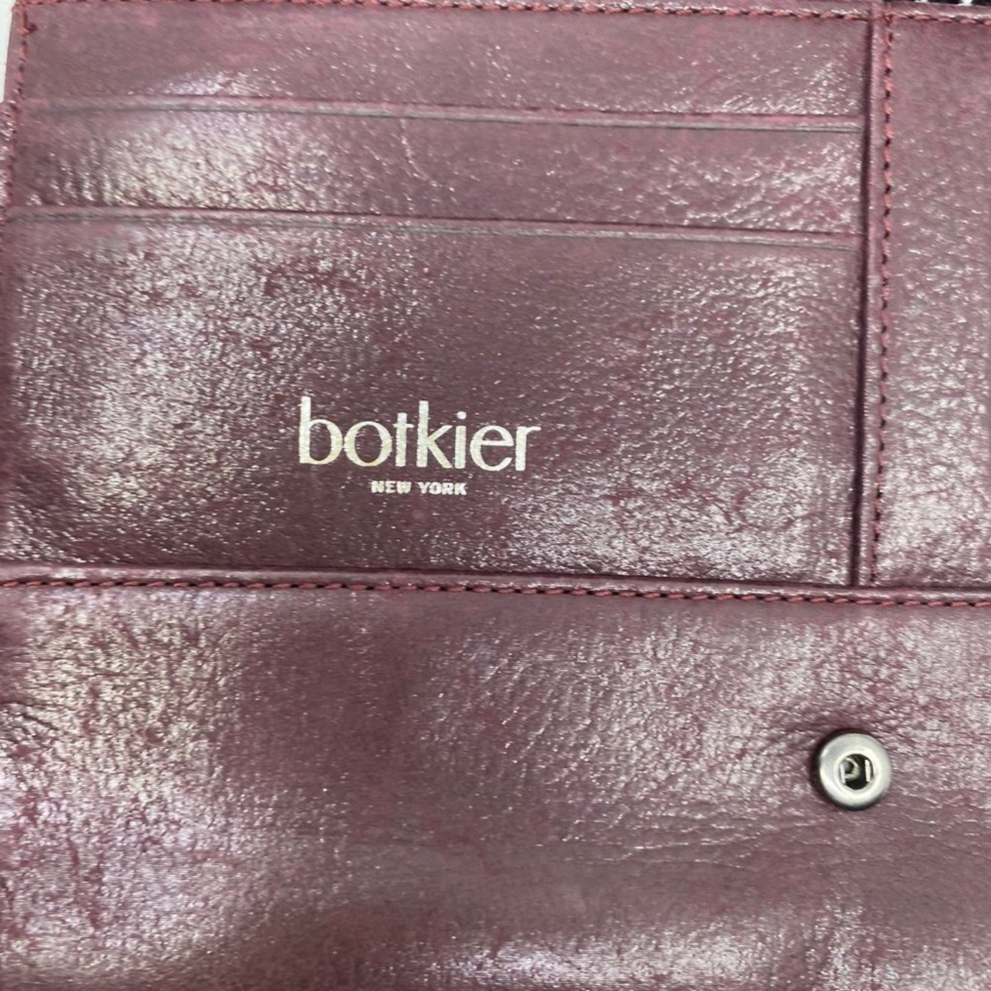 Botkier Red Brown Leather Mini Shoulder Bag