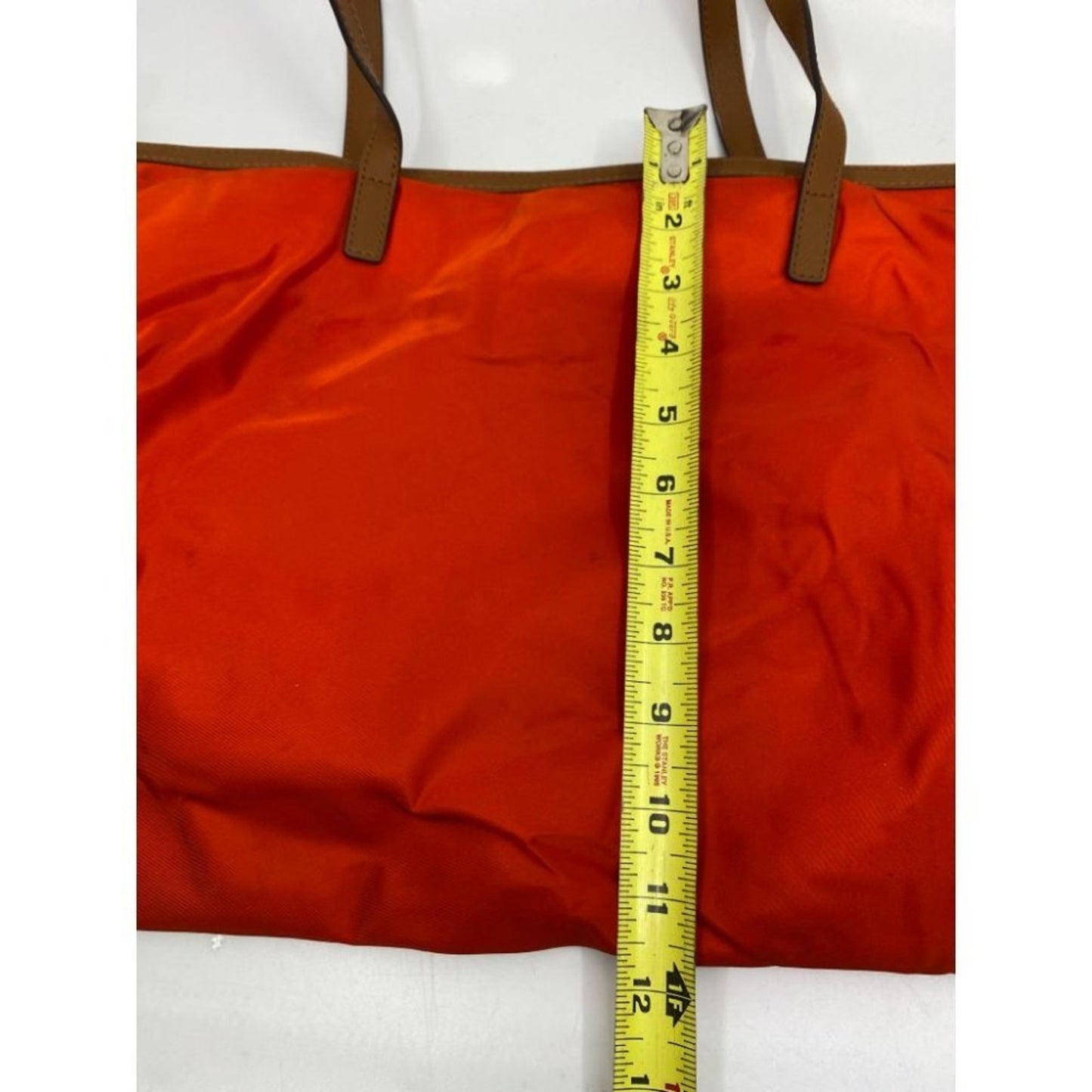 Michael Kors Nylon Red Shoulder Tote Bag MD to LG